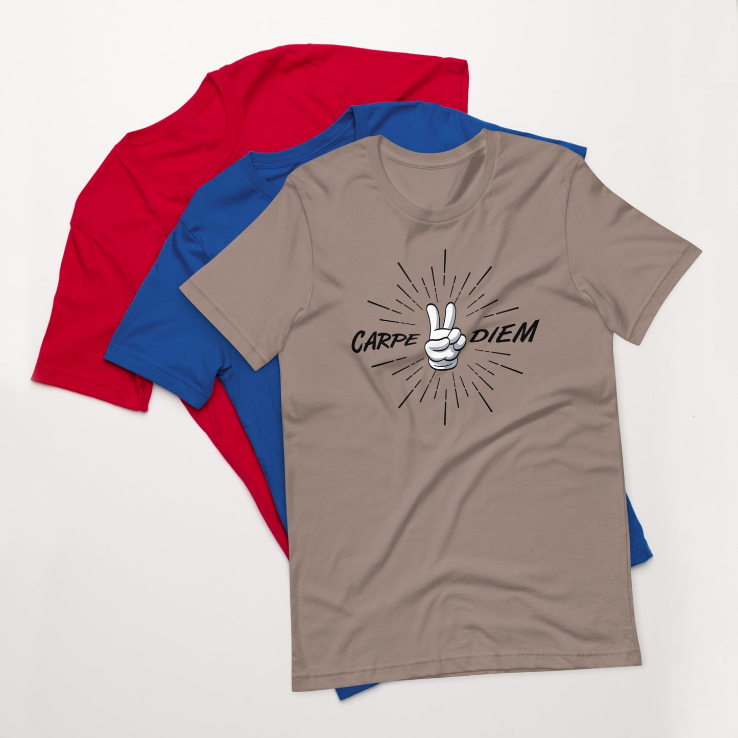 Carpe Diem Deuces Unisex t-shirt