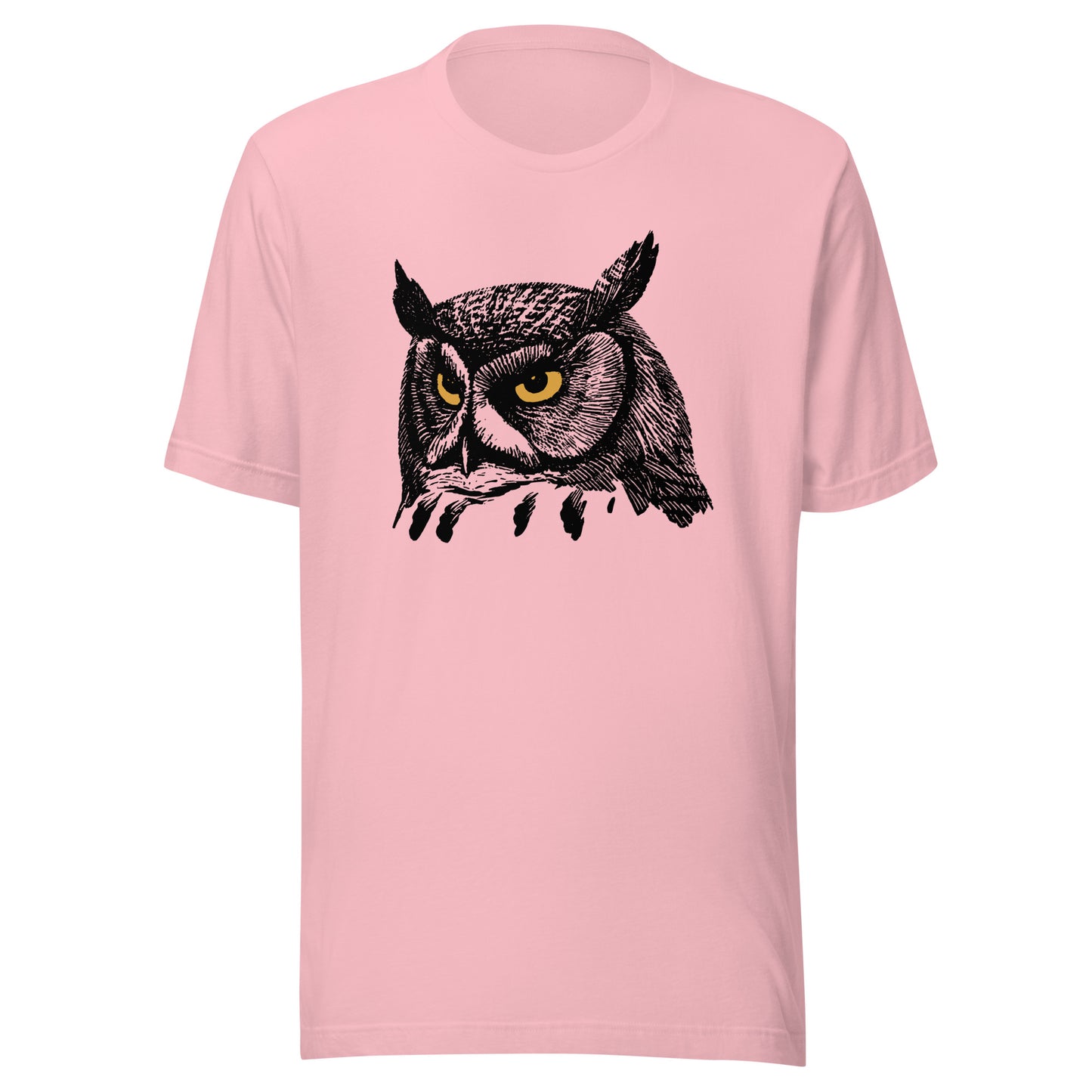 Golden Eye Owl Unisex t-shirt