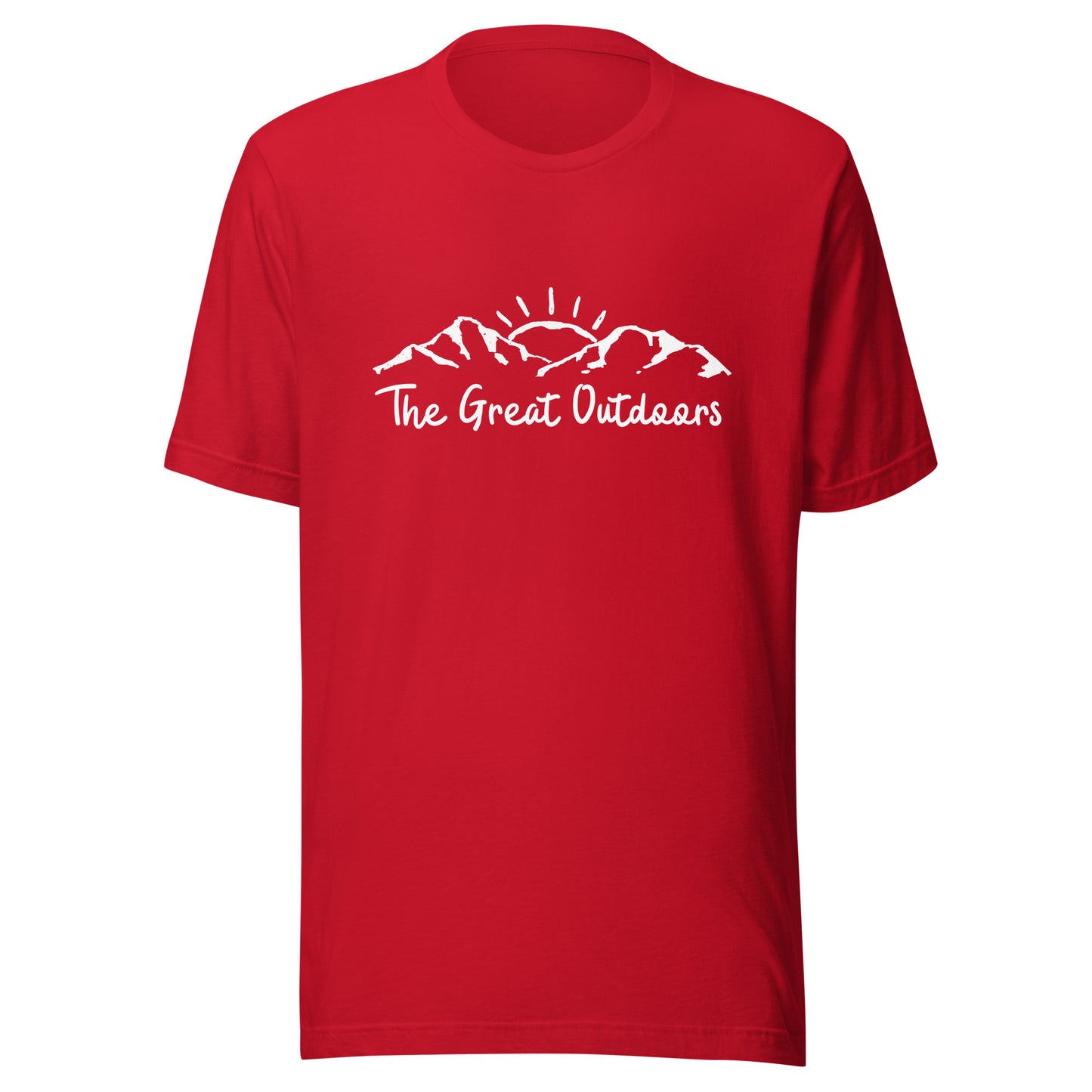 The Great Outdoors Sunshine Mountains Unisex t-shirt
