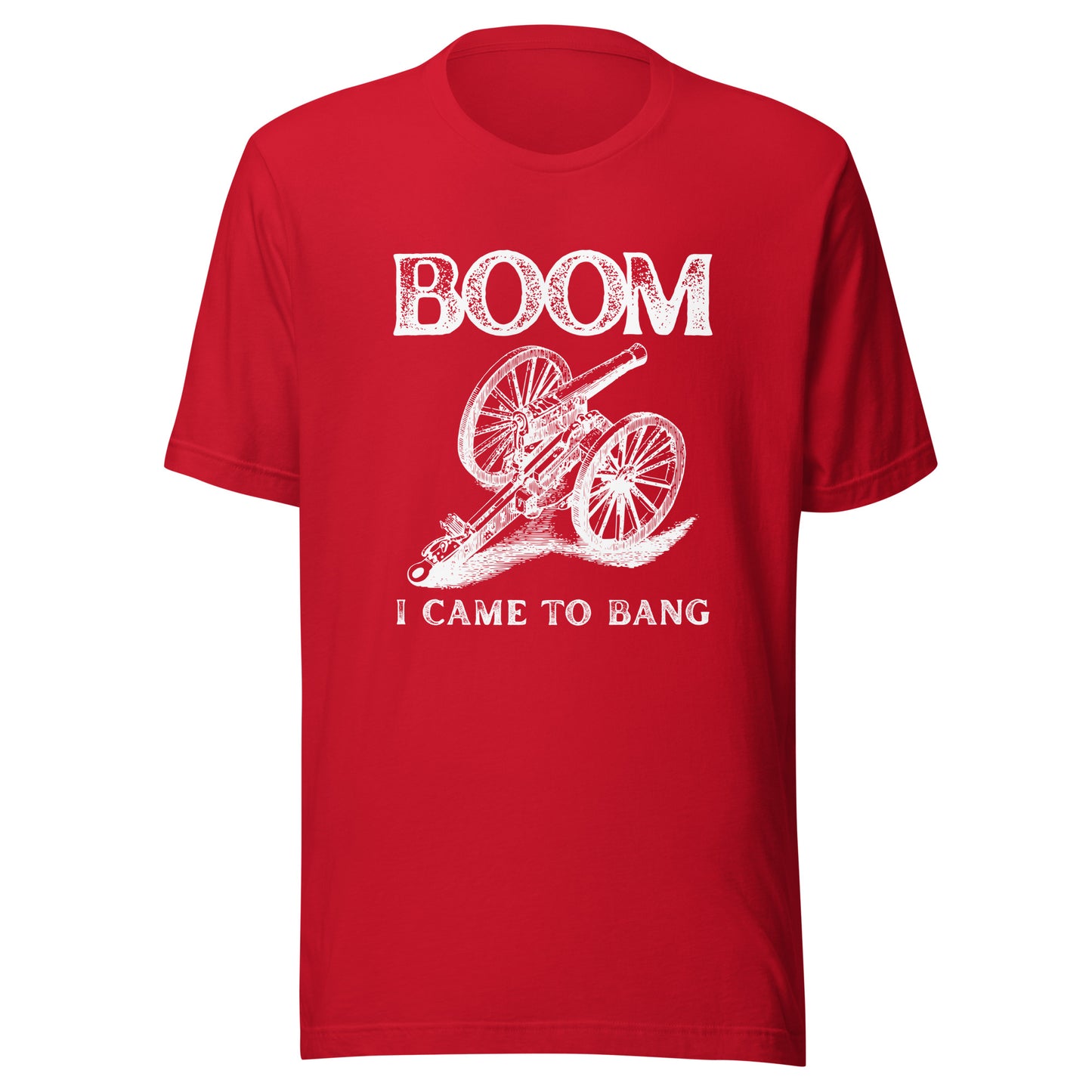 Canon BOOM I came to bang Unisex t-shirt