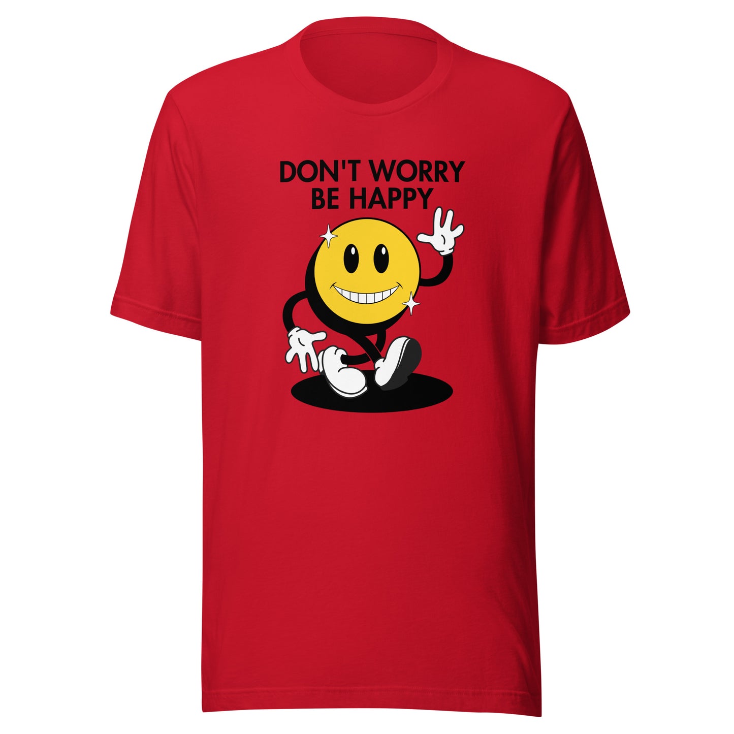 Don't Worry Be Happy Smiley Unisex t-shirt
