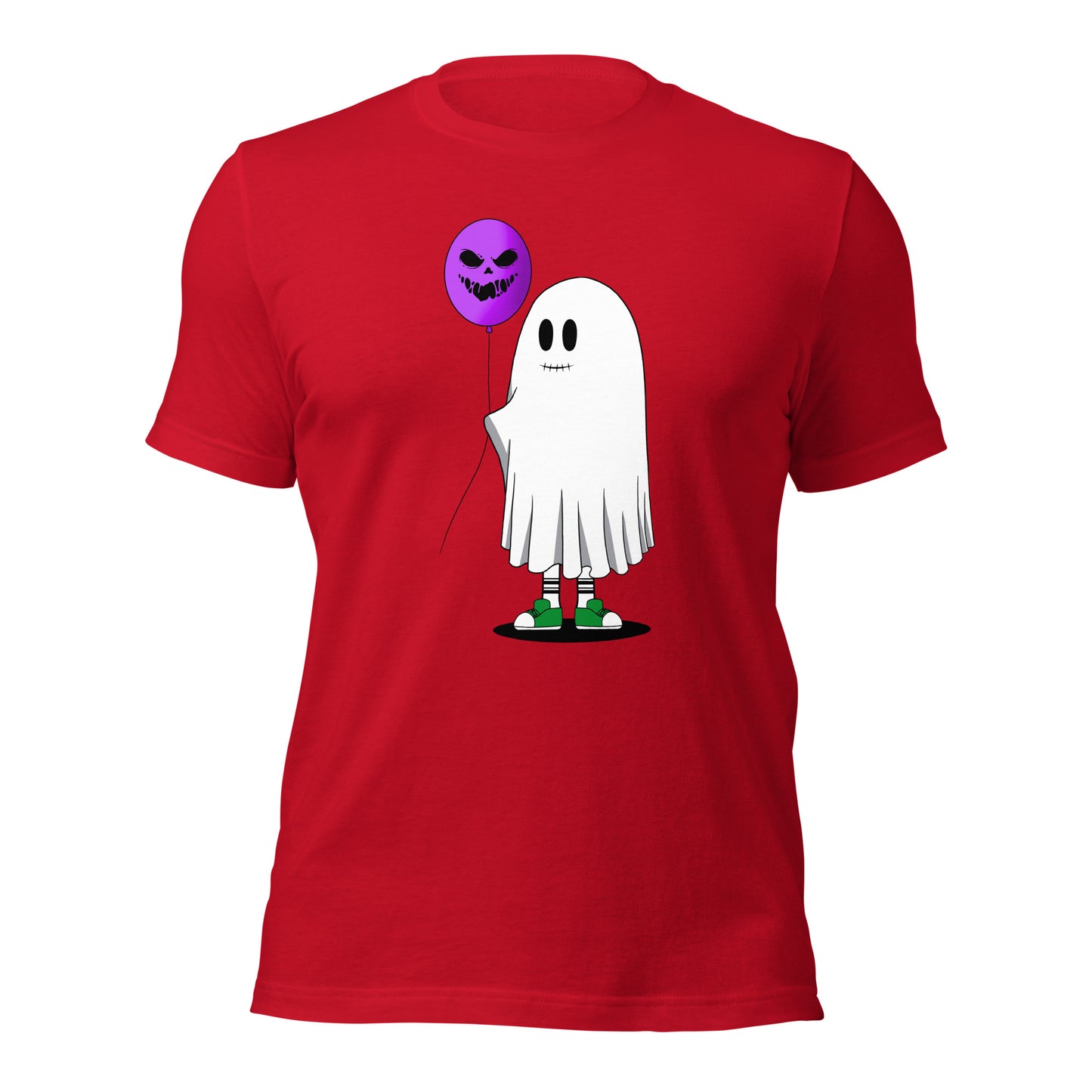 Halloween Balloon GhostUnisex t-shirt