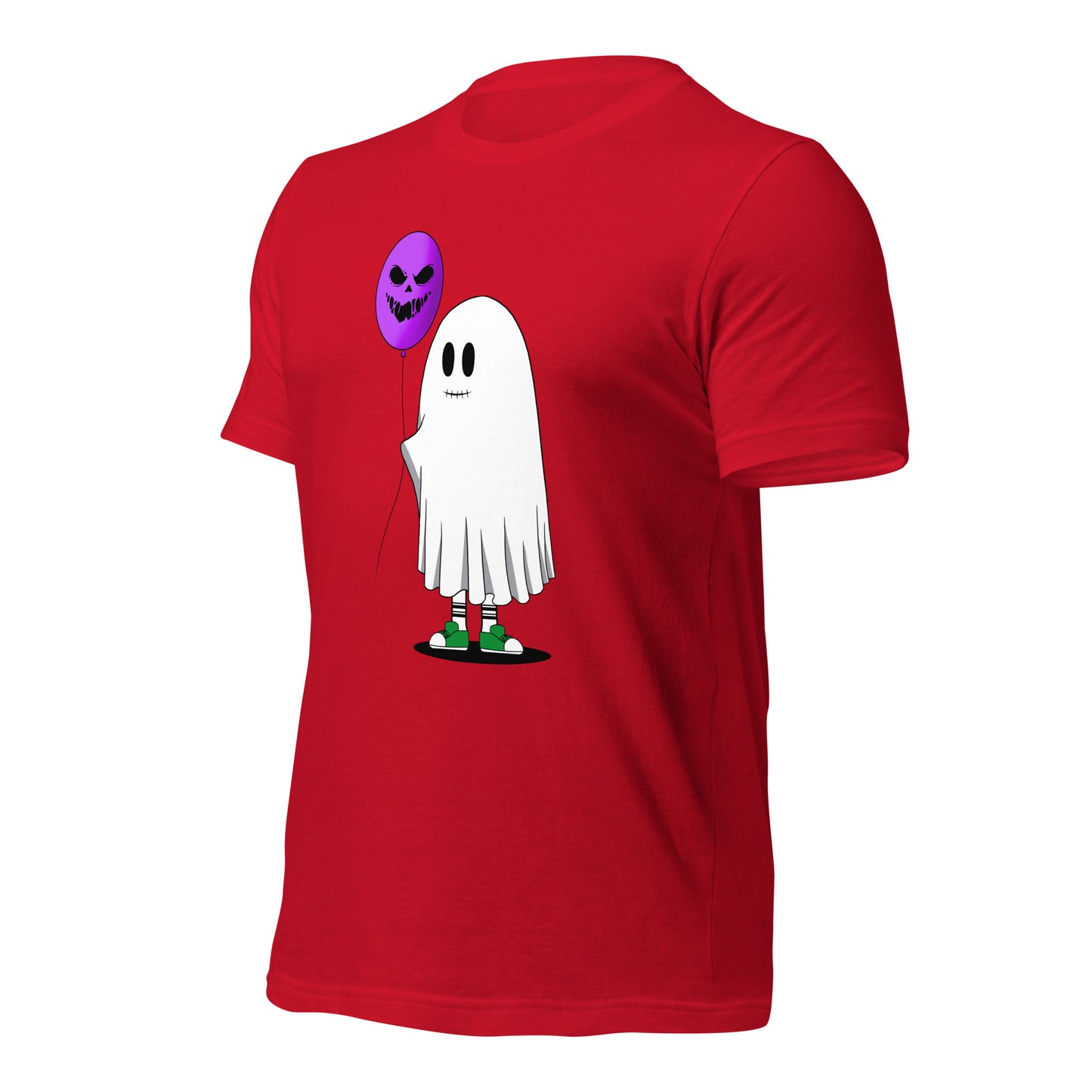 Halloween Balloon GhostUnisex t-shirt
