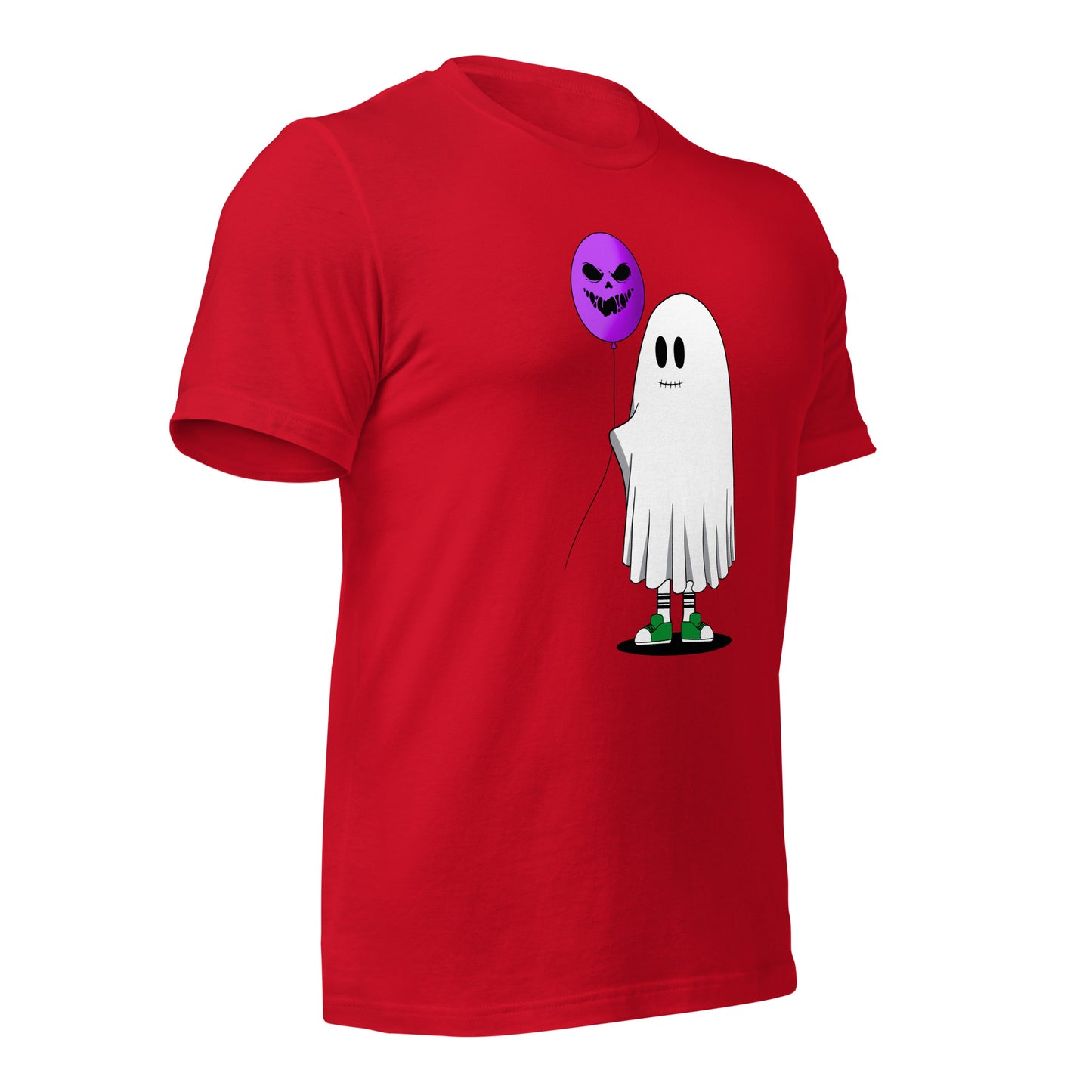Halloween Balloon GhostUnisex t-shirt