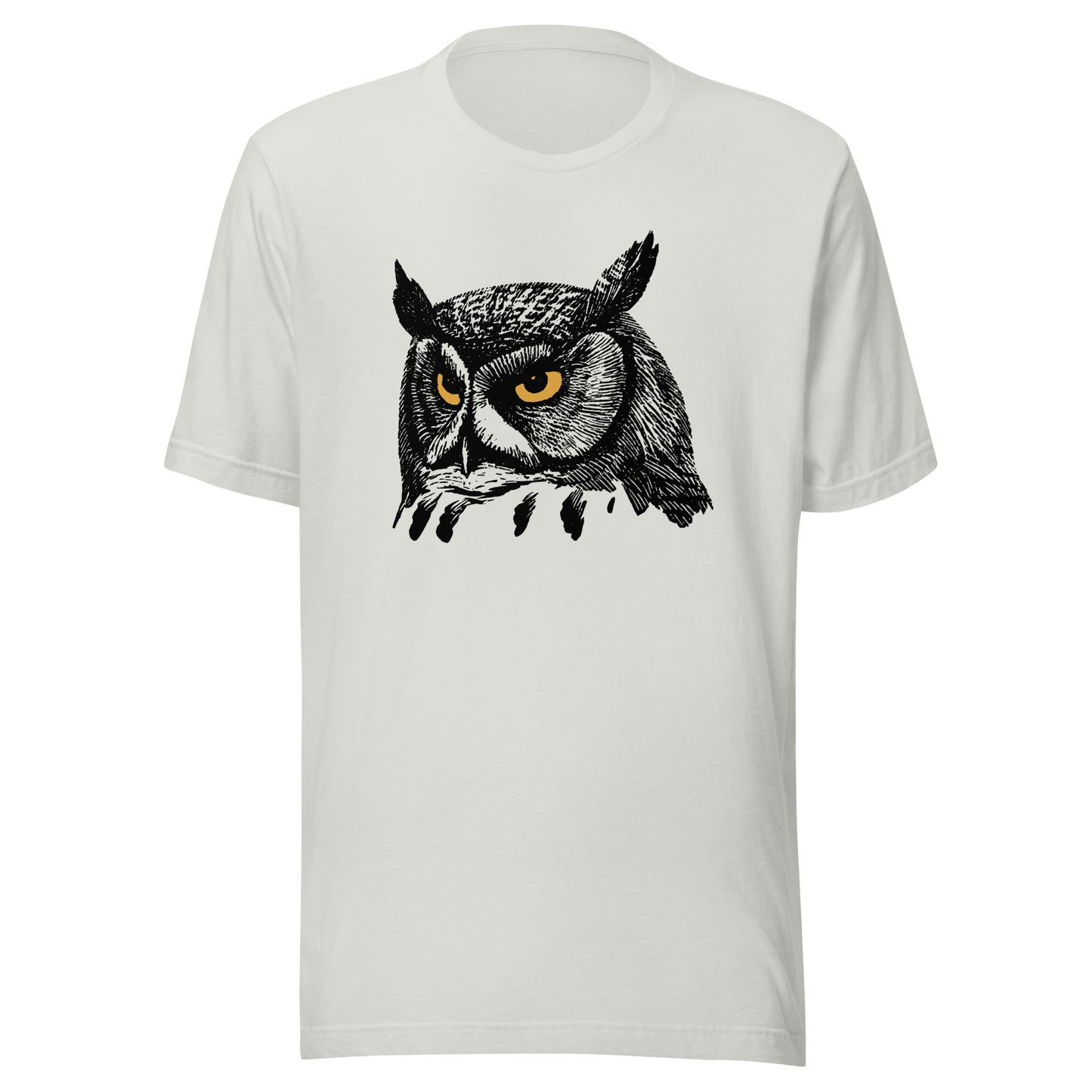 Golden Eye Owl Unisex t-shirt