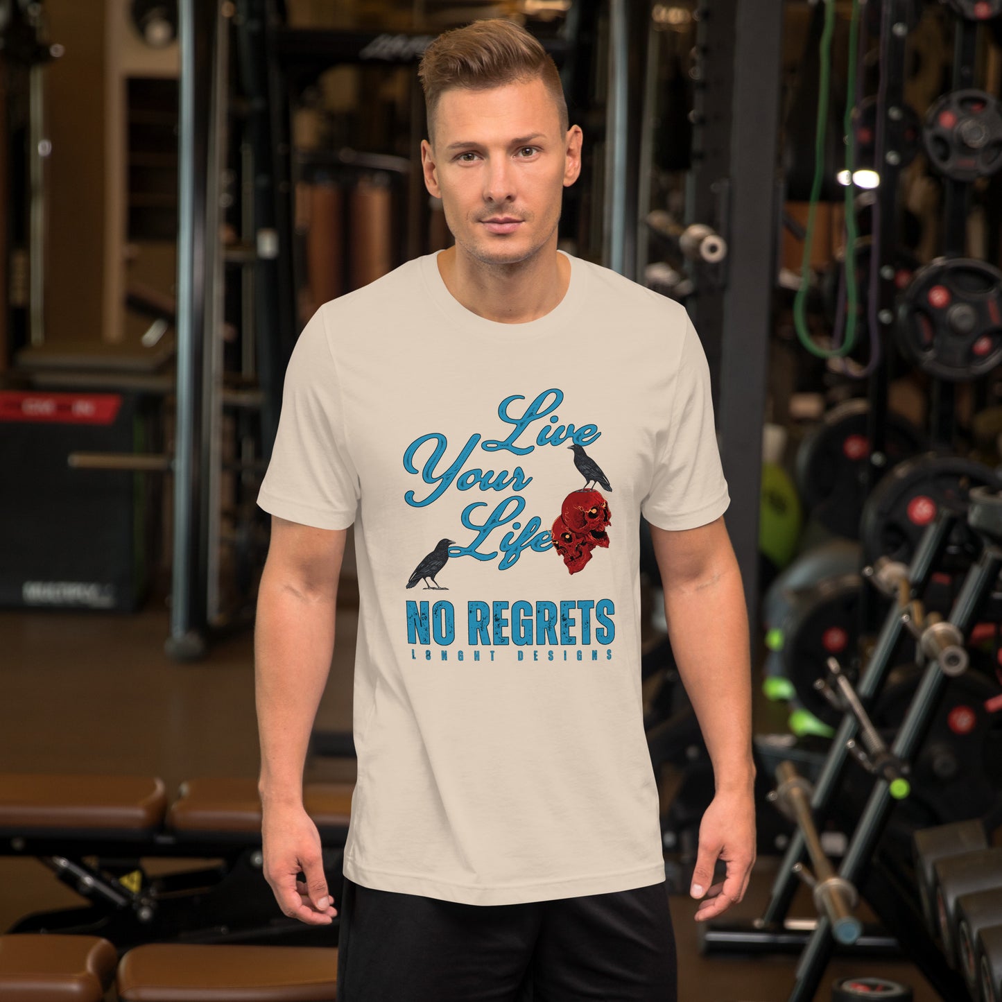 Live Your Life No Regrets Unisex t-shirt