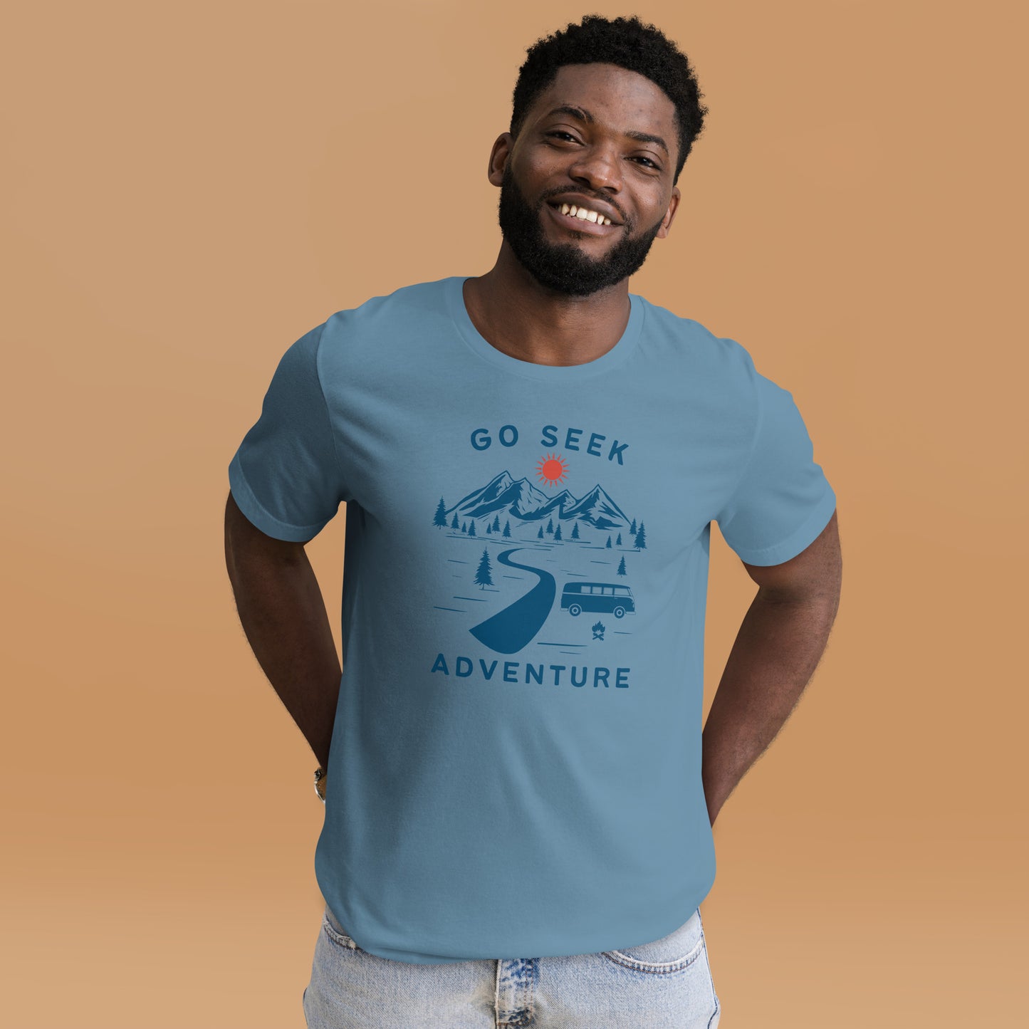 Go Seek ADVENTURE Unisex t-shirt
