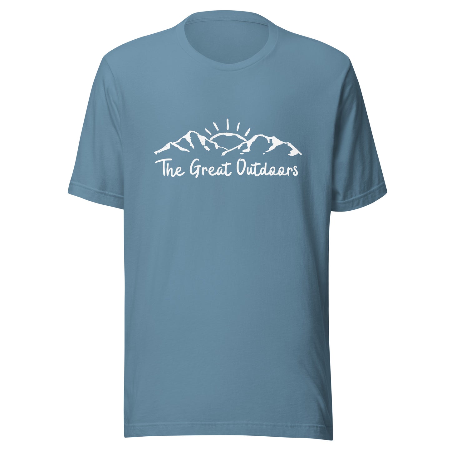 The Great Outdoors Sunshine Mountains Unisex t-shirt