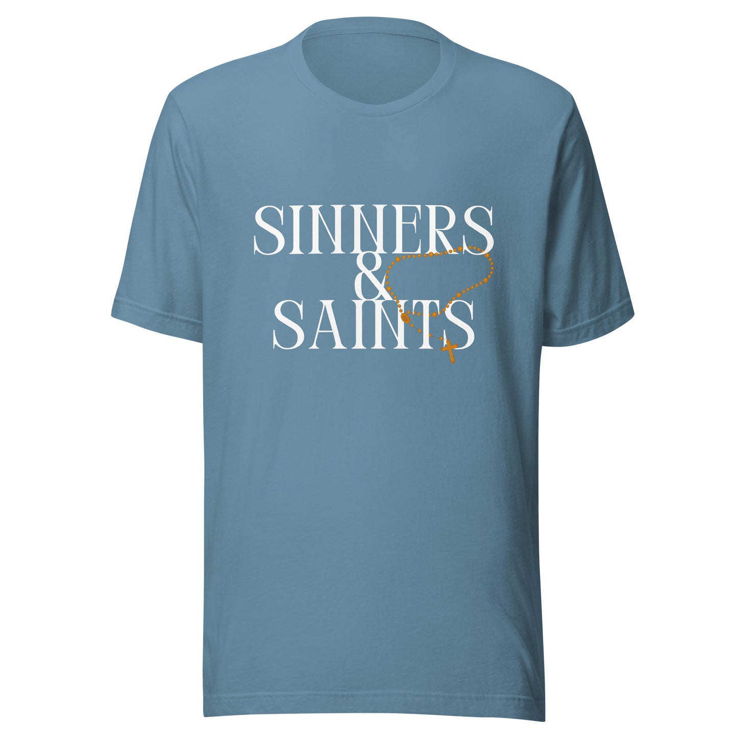 Sinners & Saints rosary Unisex t-shirt