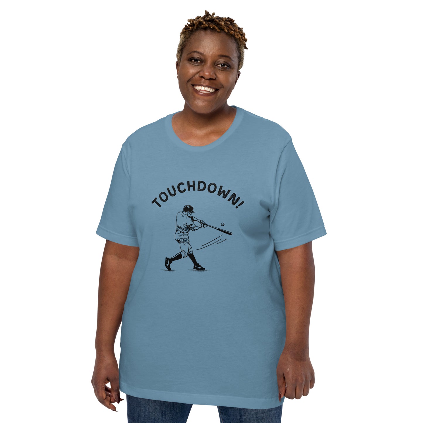 TOUCHDOWN! Baseball Unisex t-shirt