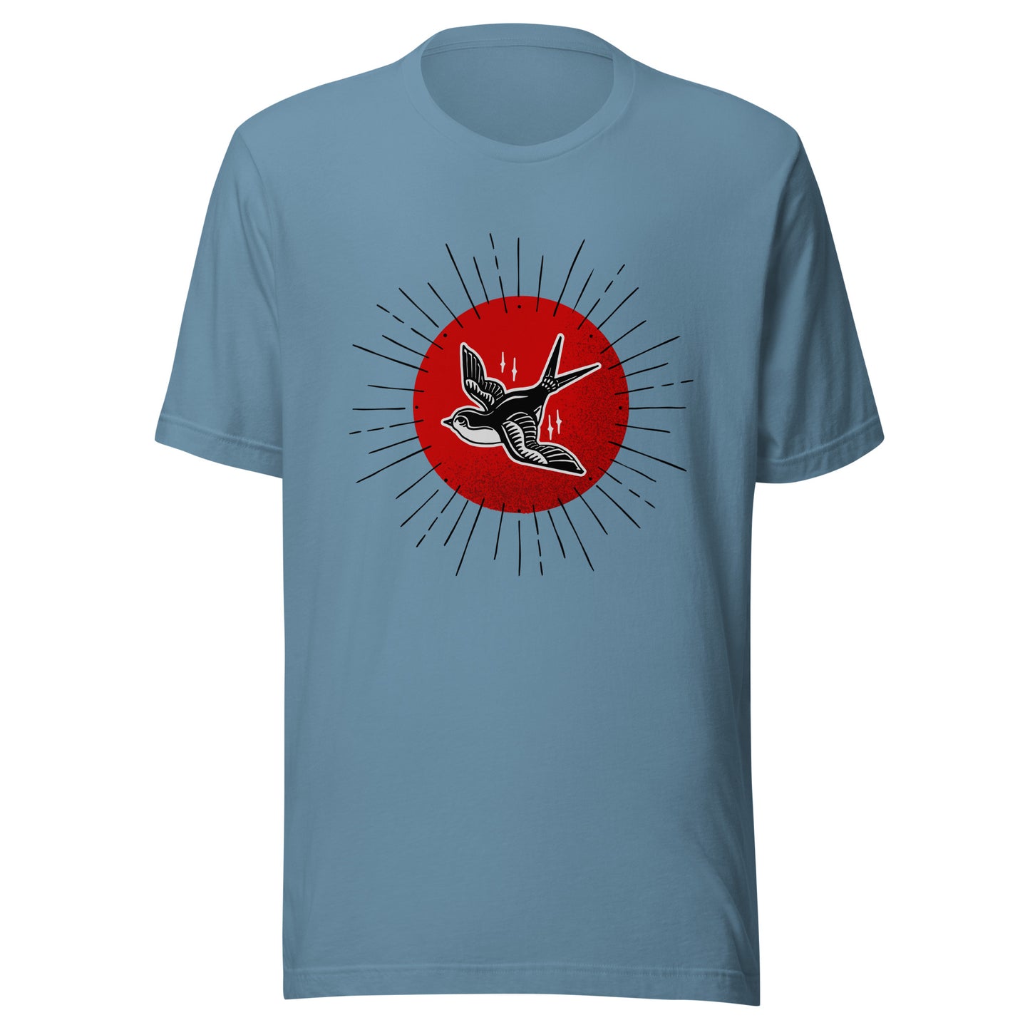 Red Sun Sparrow Unisex t-shirt