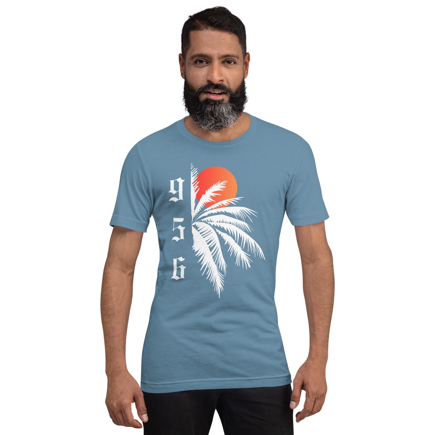 RGV 956 Palm Tree Sun Unisex t-shirt