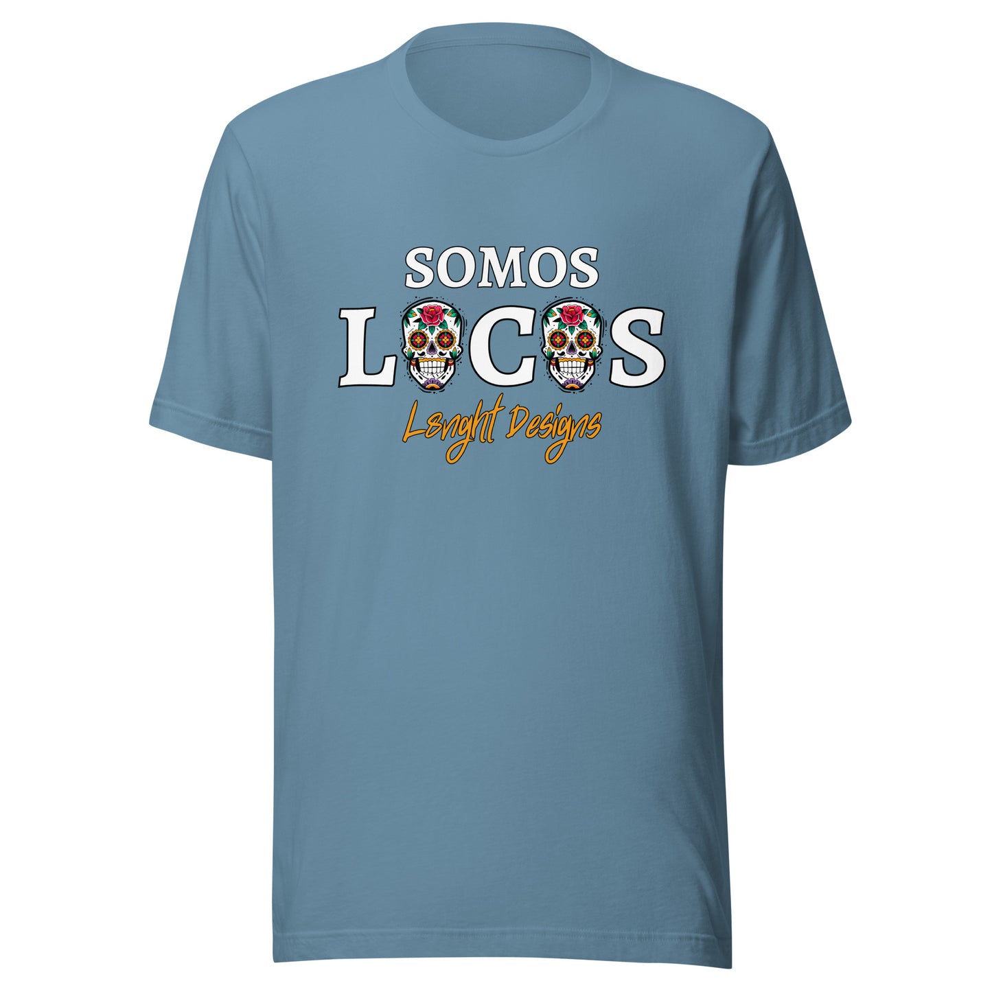 Somo Locos Sugar Skulls Unisex t-shirt