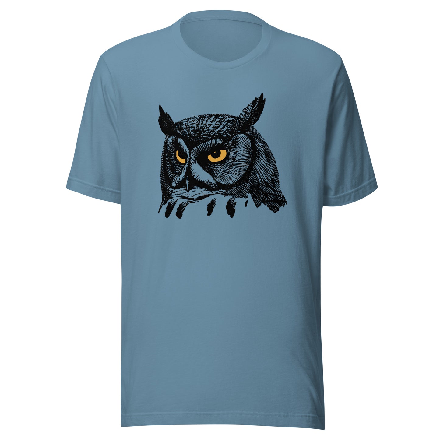 Golden Eye Owl Unisex t-shirt