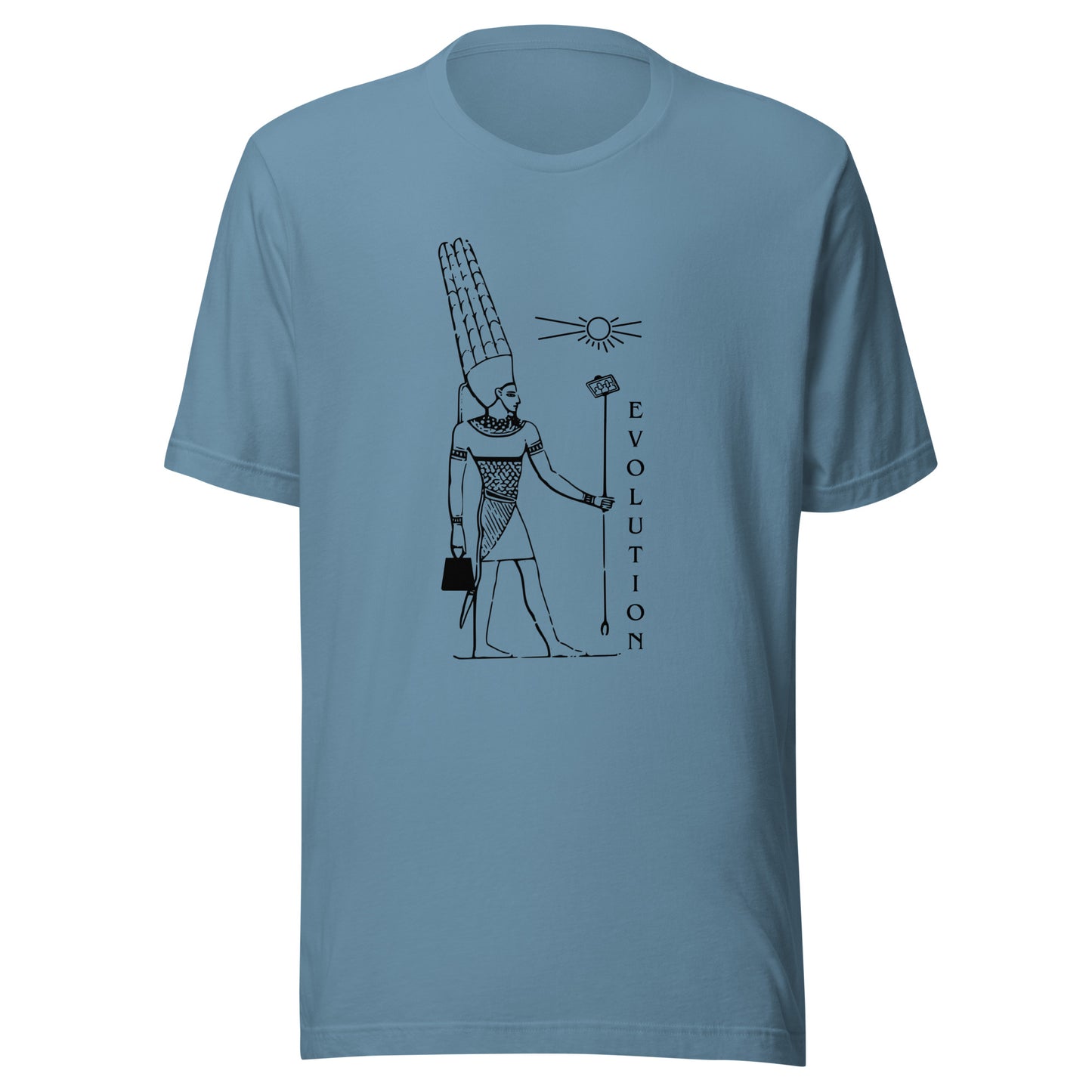 Egyptian Pharaoh Evolution Unisex t-shirt