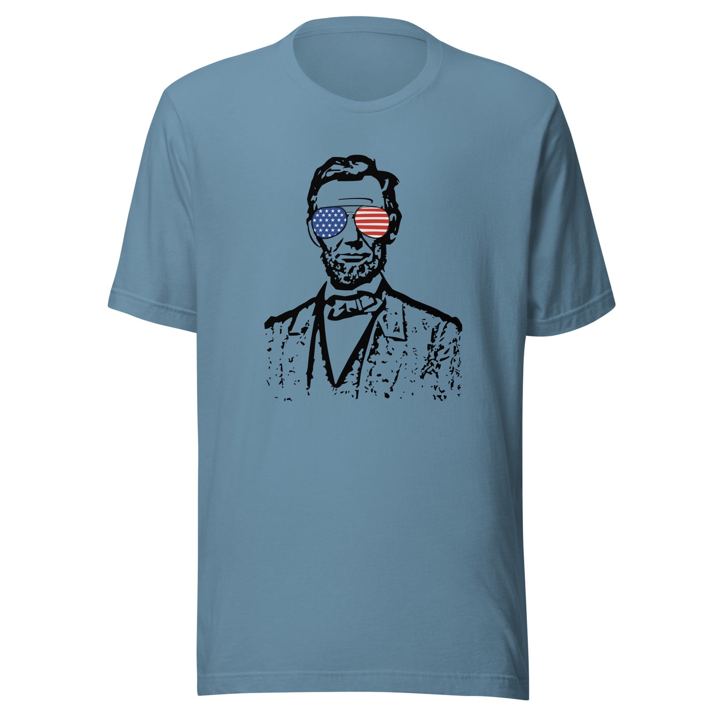 Abe Lincoln Came to Party Unisex t-shirt