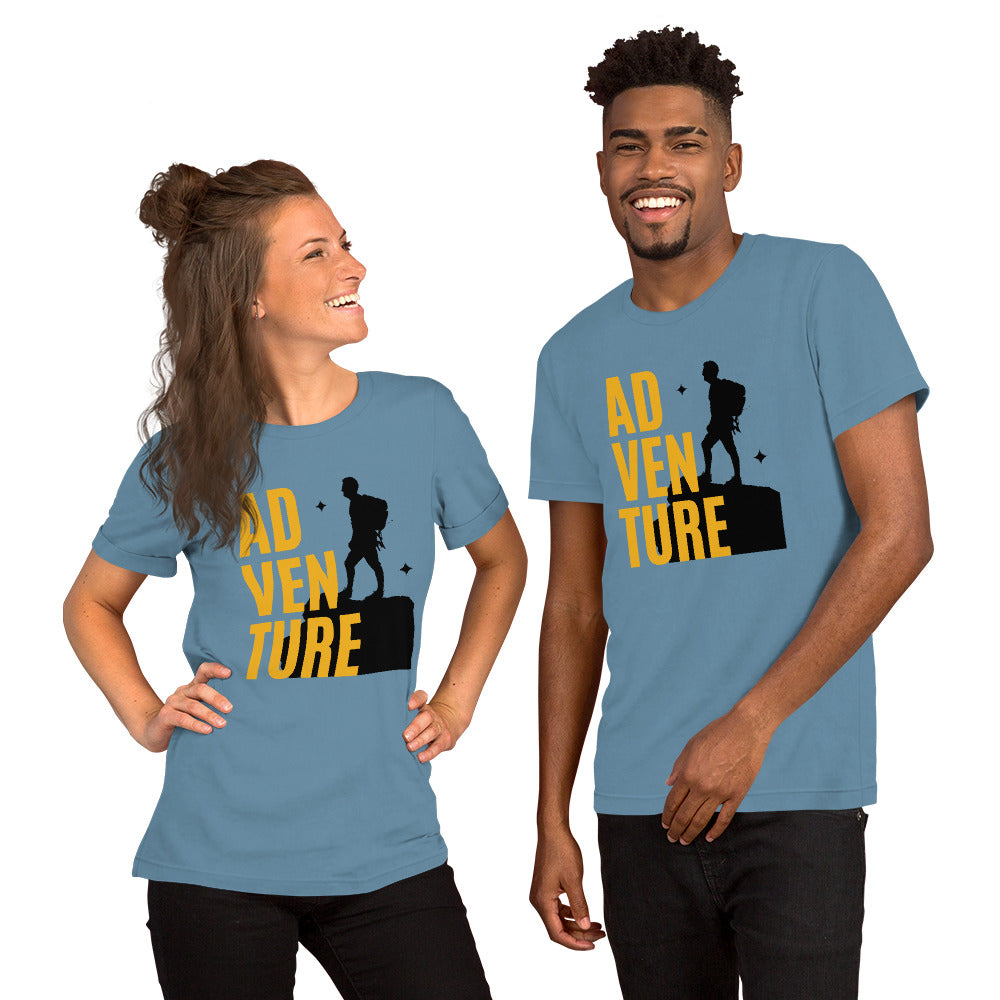 Let's go on an ADVENTURE Unisex t-shirt