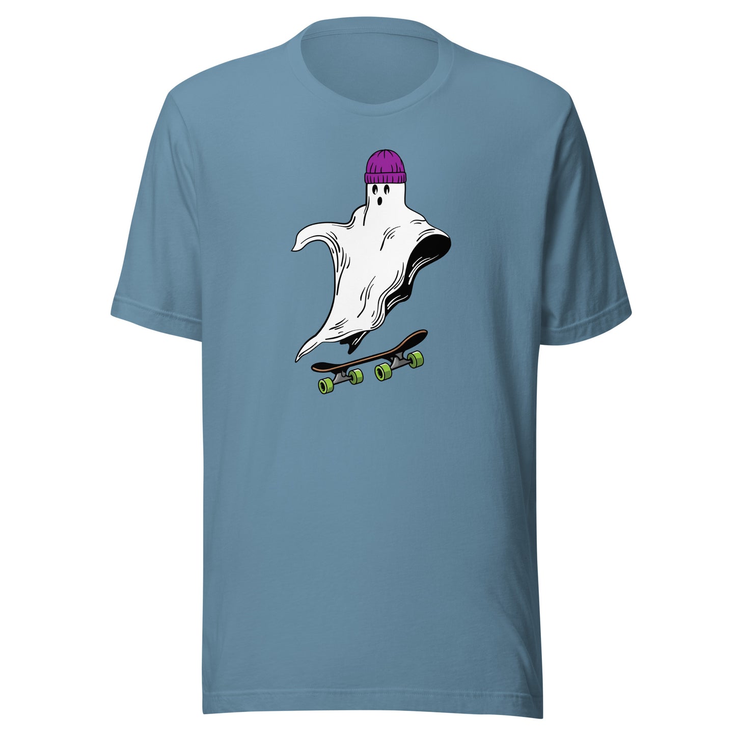 Skateboard Ghost Boo Unisex t-shirt