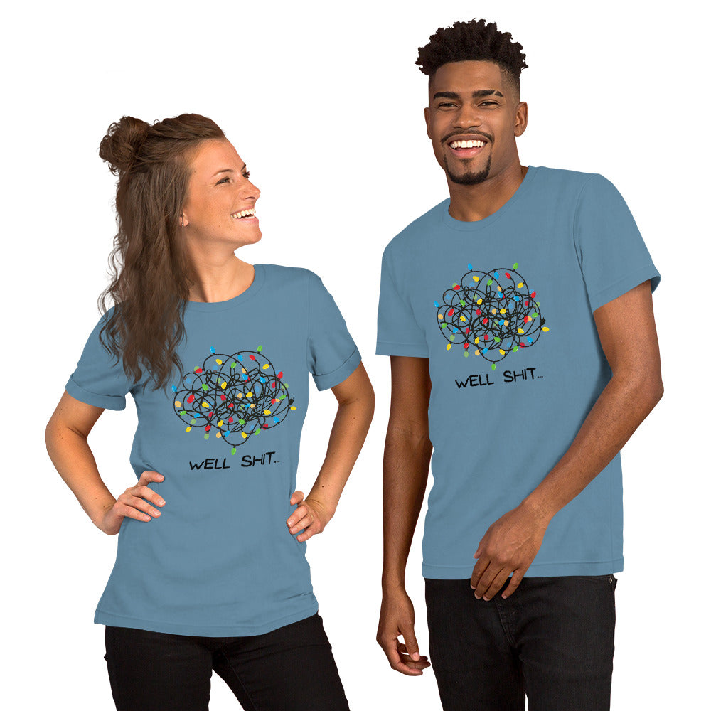 Well Shit... Merry Christmas Unisex t-shirt
