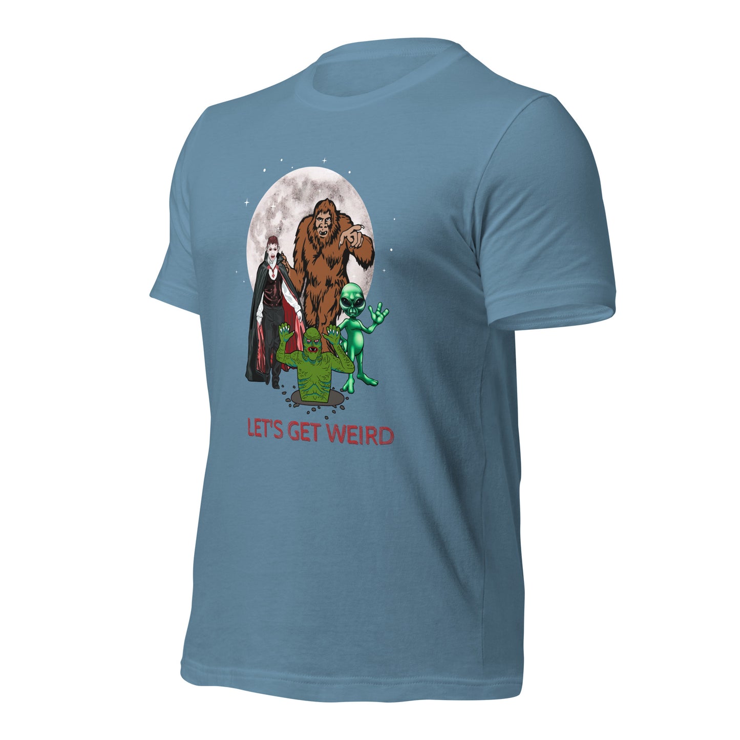 Let's Get Weird Monsters Unisex t-shirt