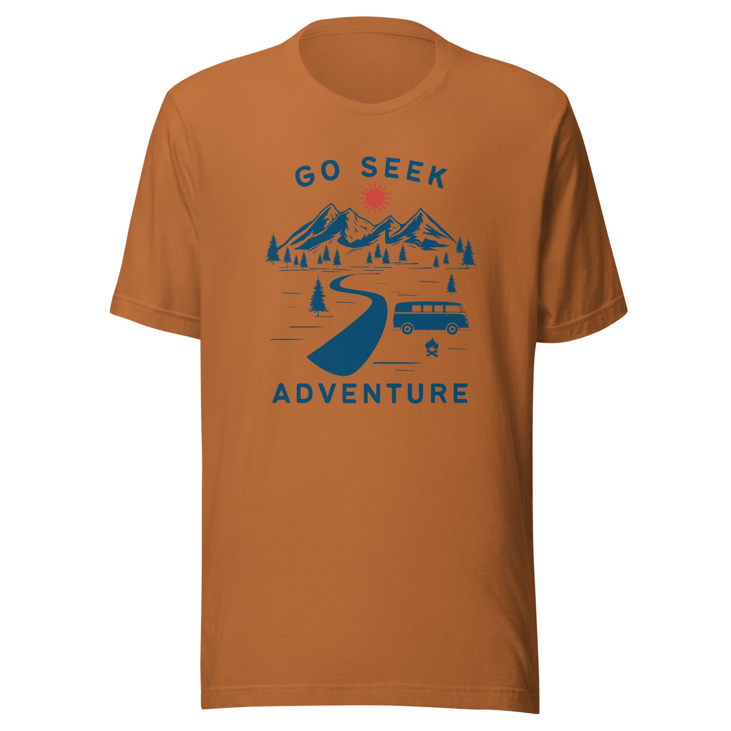 Go Seek ADVENTURE Unisex t-shirt