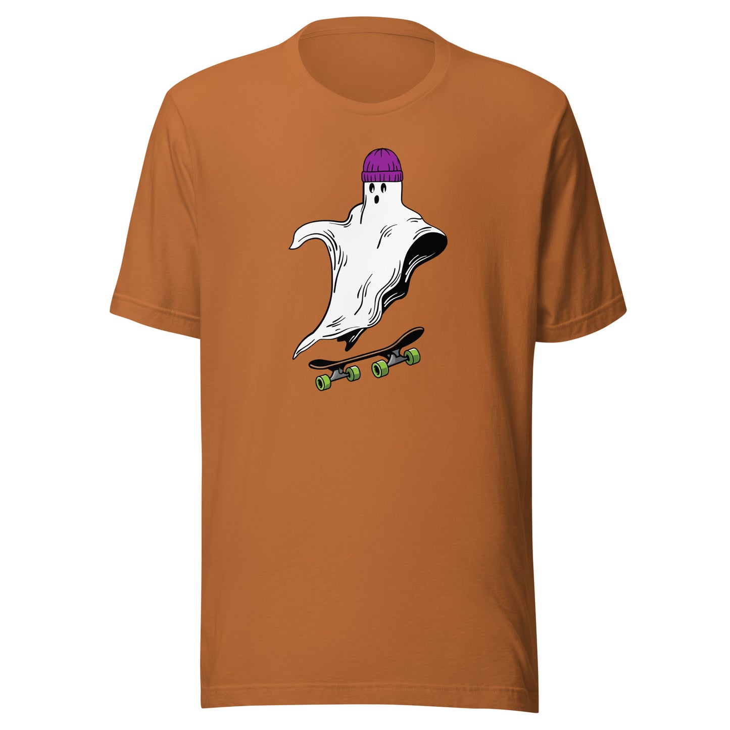 Skateboard Ghost Boo Unisex t-shirt