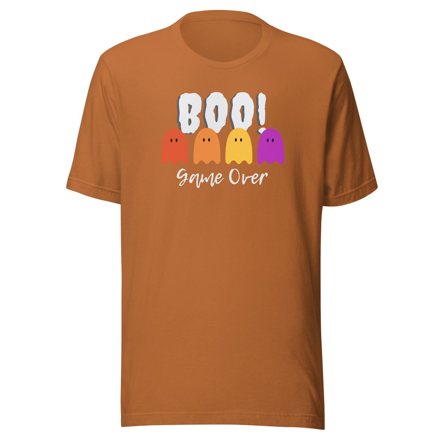 BOO! Game Over Ghosts Unisex t-shirt