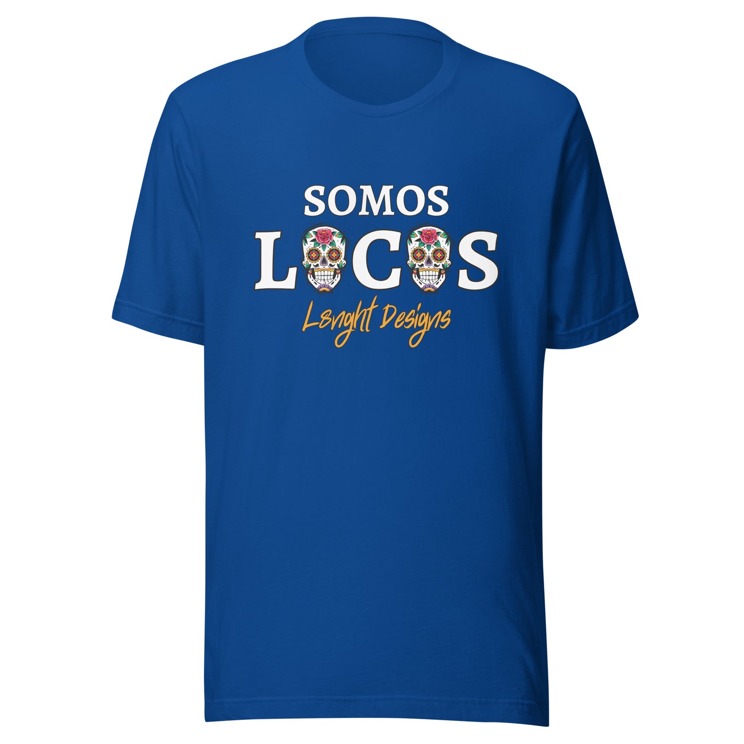 Somo Locos Sugar Skulls Unisex t-shirt