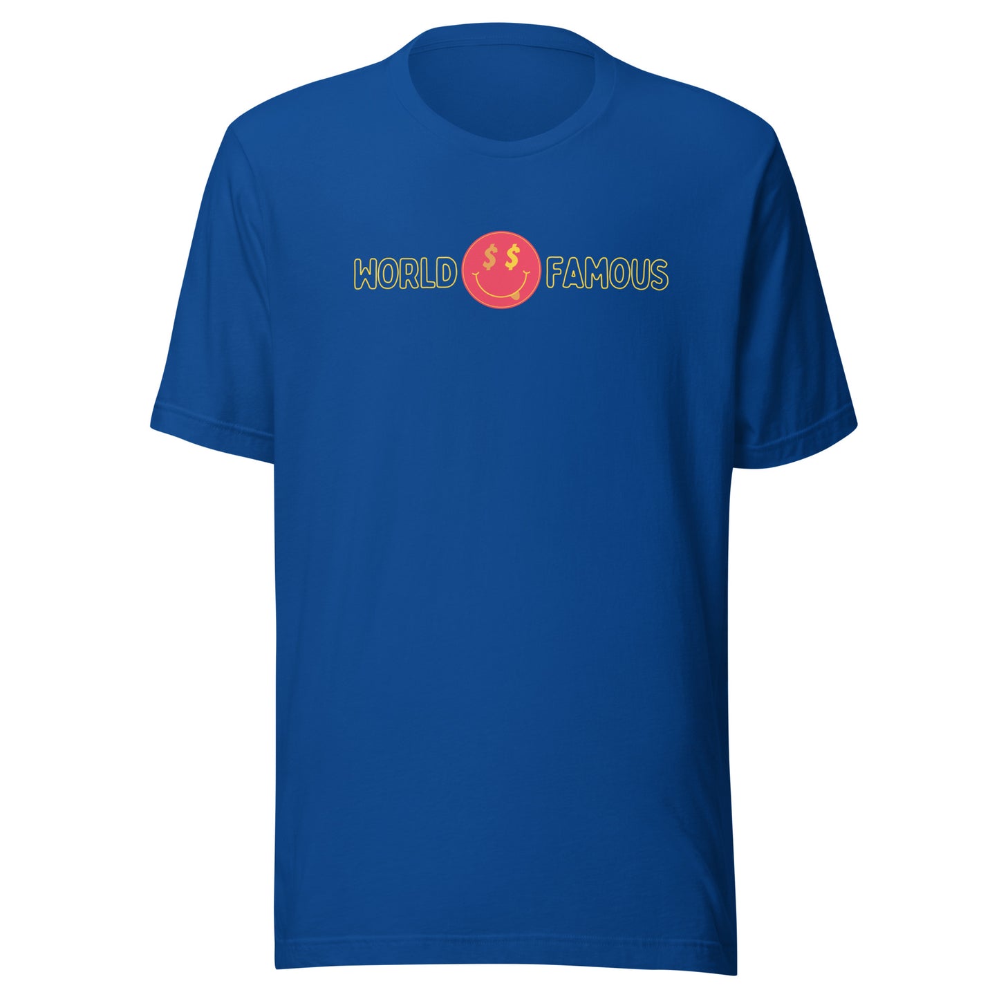 World Famous Smiley Unisex t-shirt