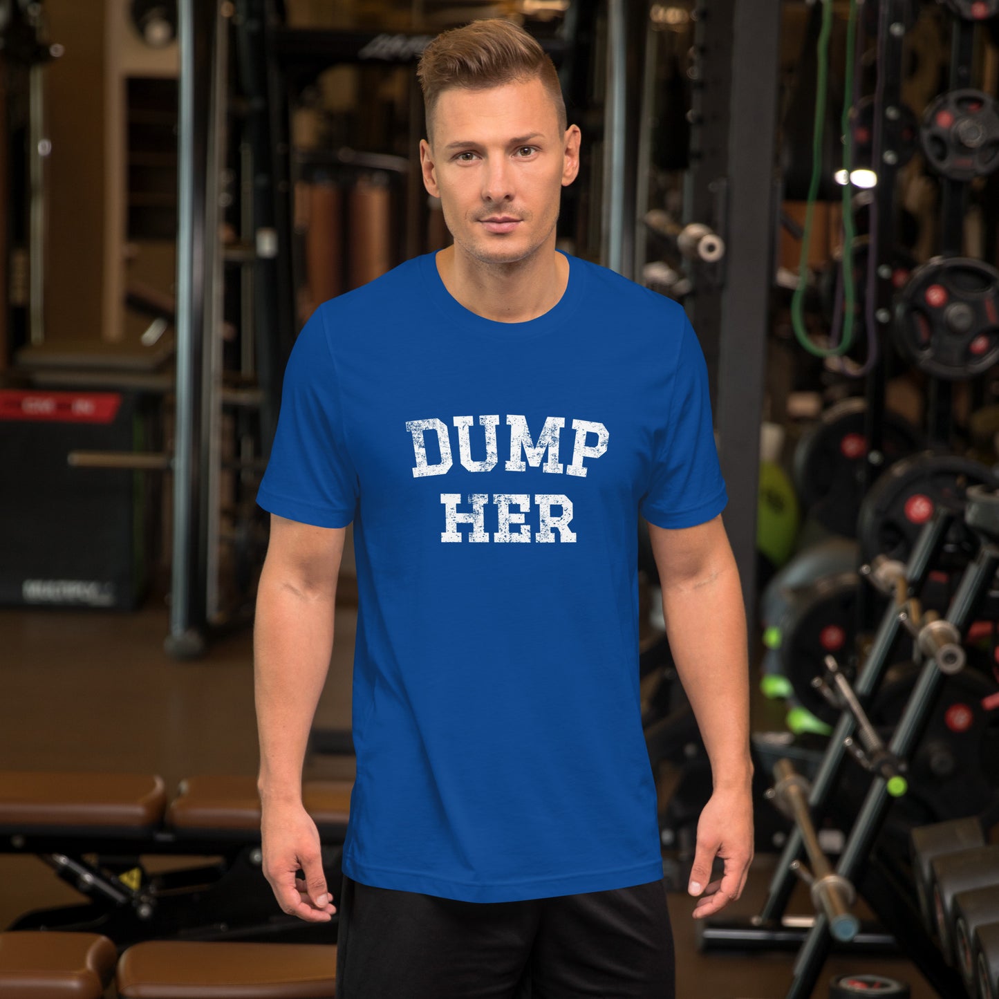 DUMP HER Unisex t-shirt