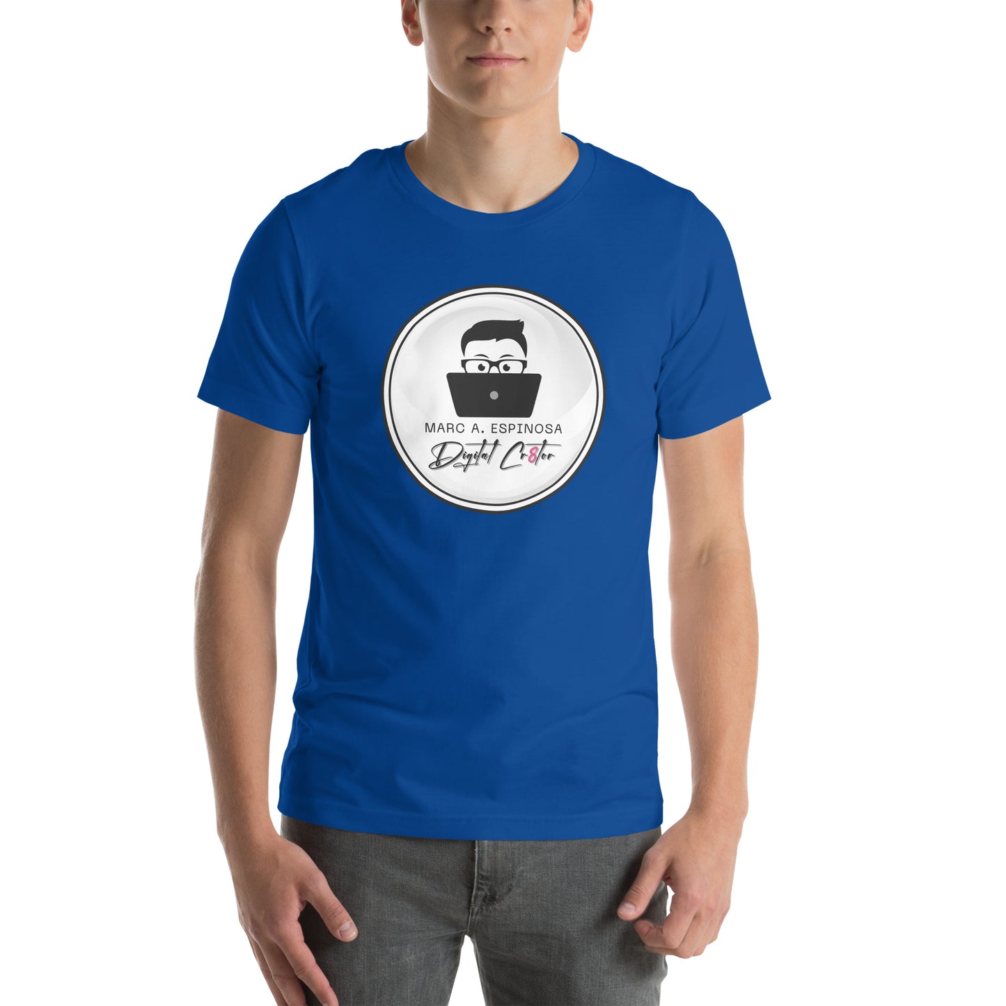 Digital Cr8tor logo Unisex t-shirt