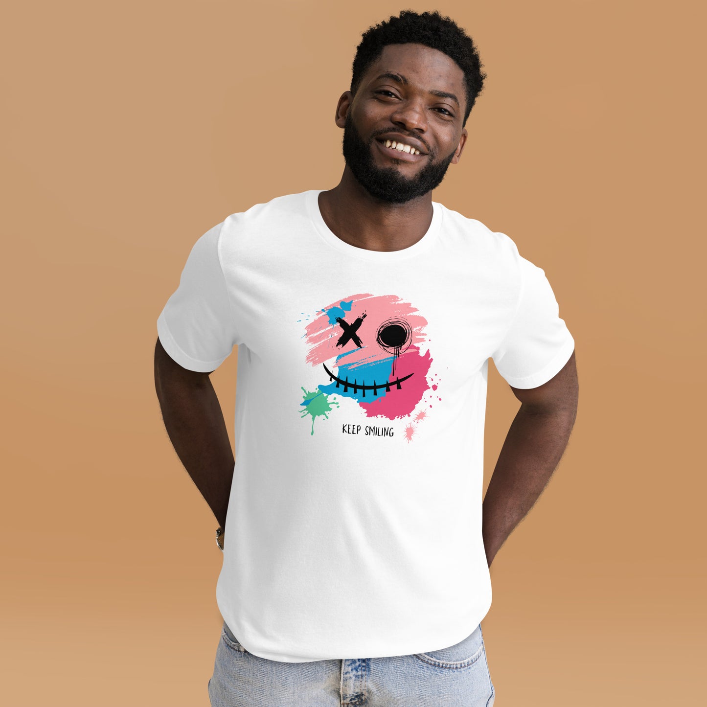 KEEP SMILING Unisex t-shirt
