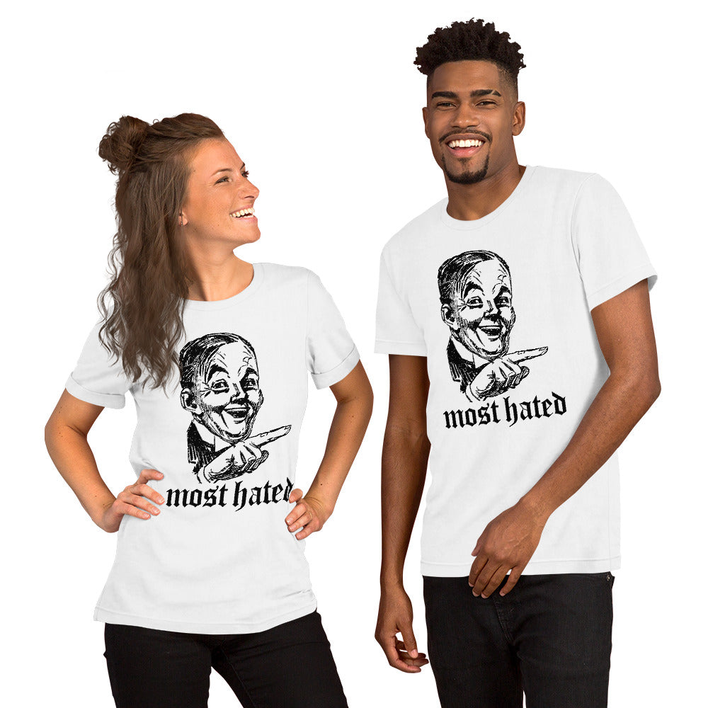MOST HATED Unisex t-shirt