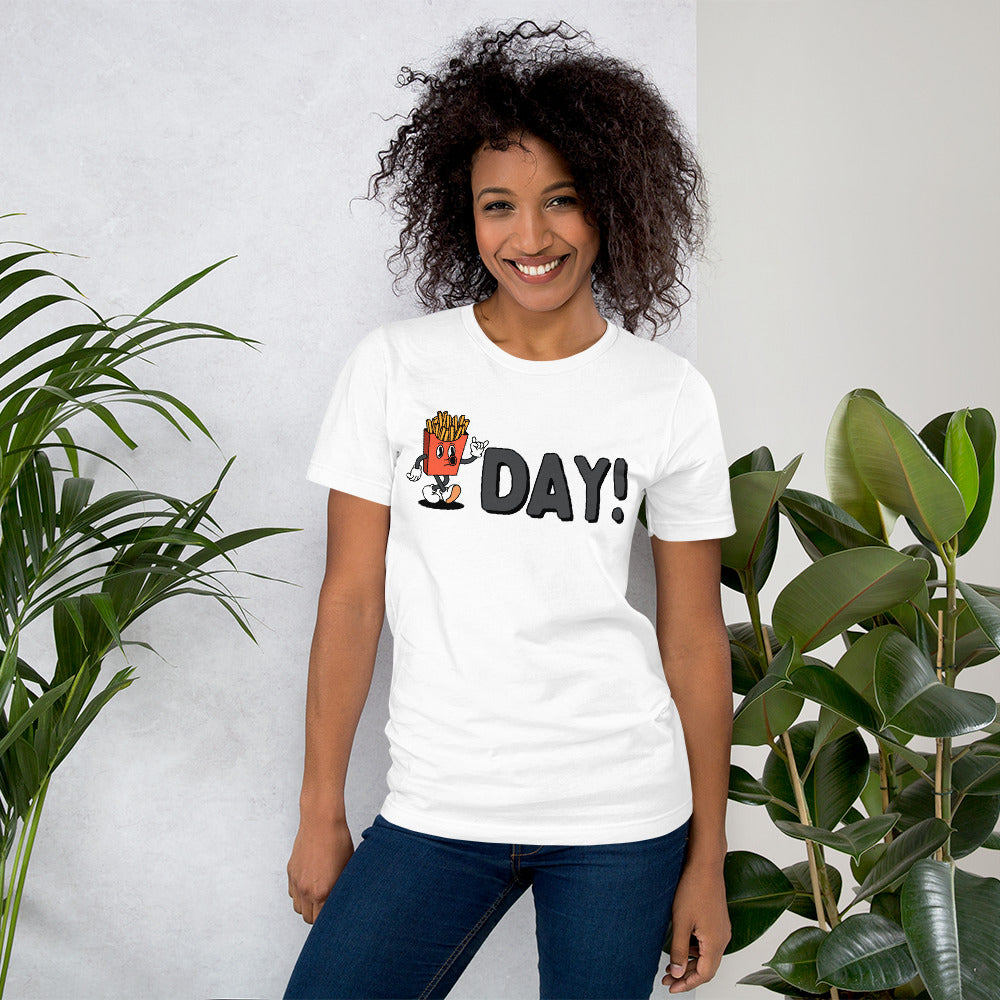 It's FRY DAY Friday Unisex t-shirt