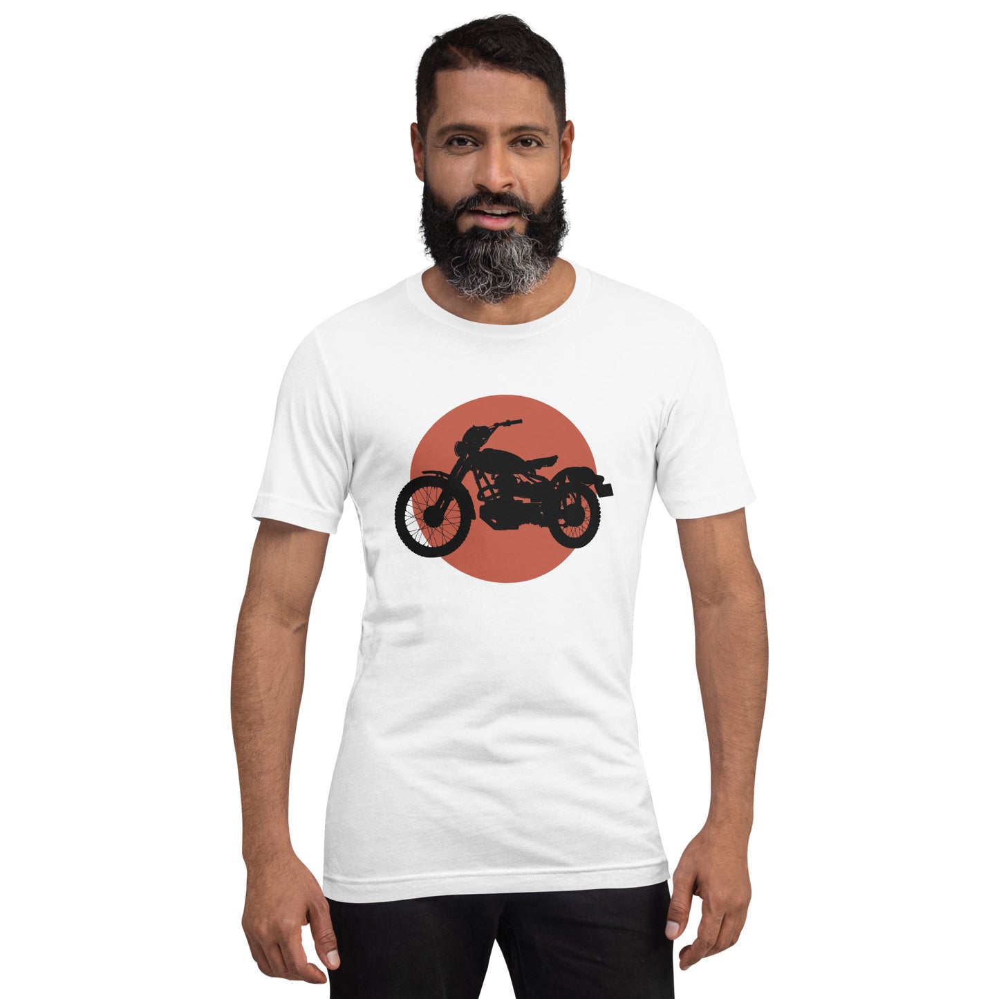 Vintage Motorcycle Sun Unisex t-shirt