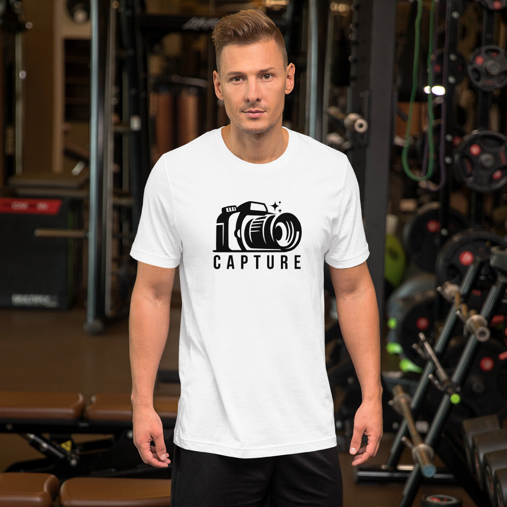 Capture Photography Camera Unisex t-shirt