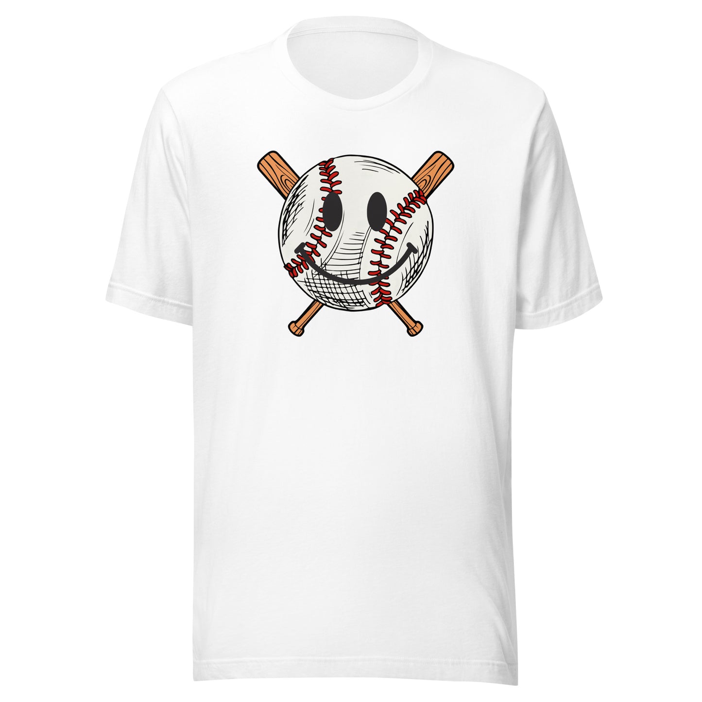 Smiley Baseball Unisex t-shirt
