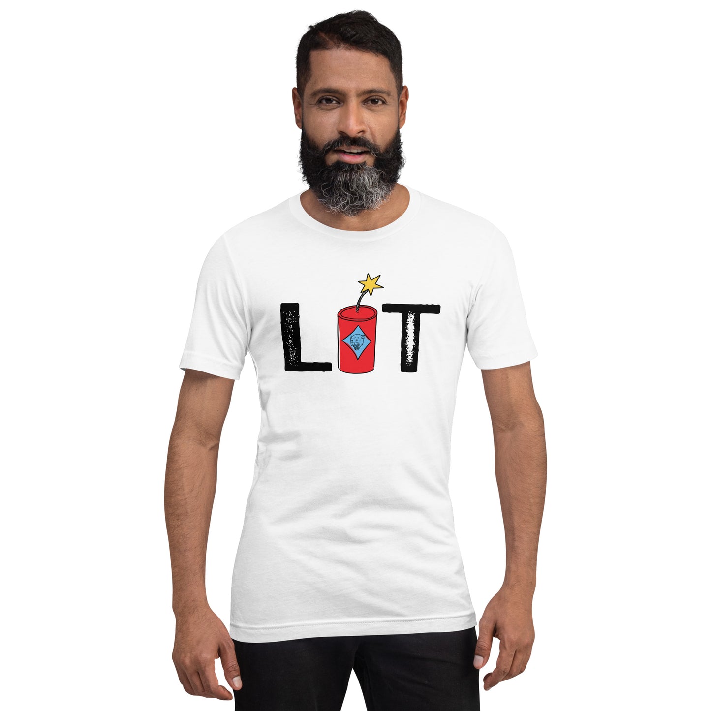 Time to get LIT Unisex t-shirt