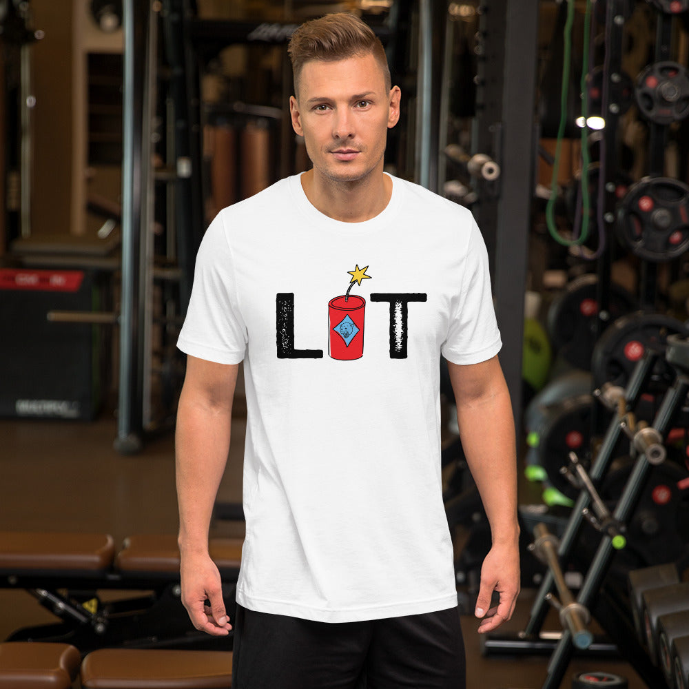 Time to get LIT Unisex t-shirt