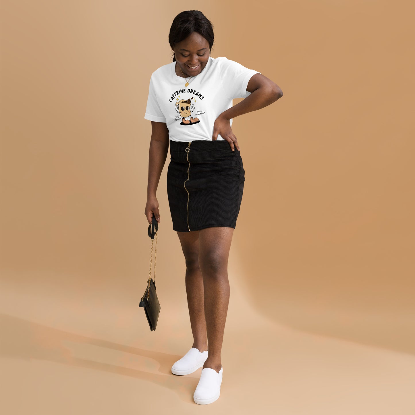 Caffeine Dreams Cup of Joe Unisex t-shirt