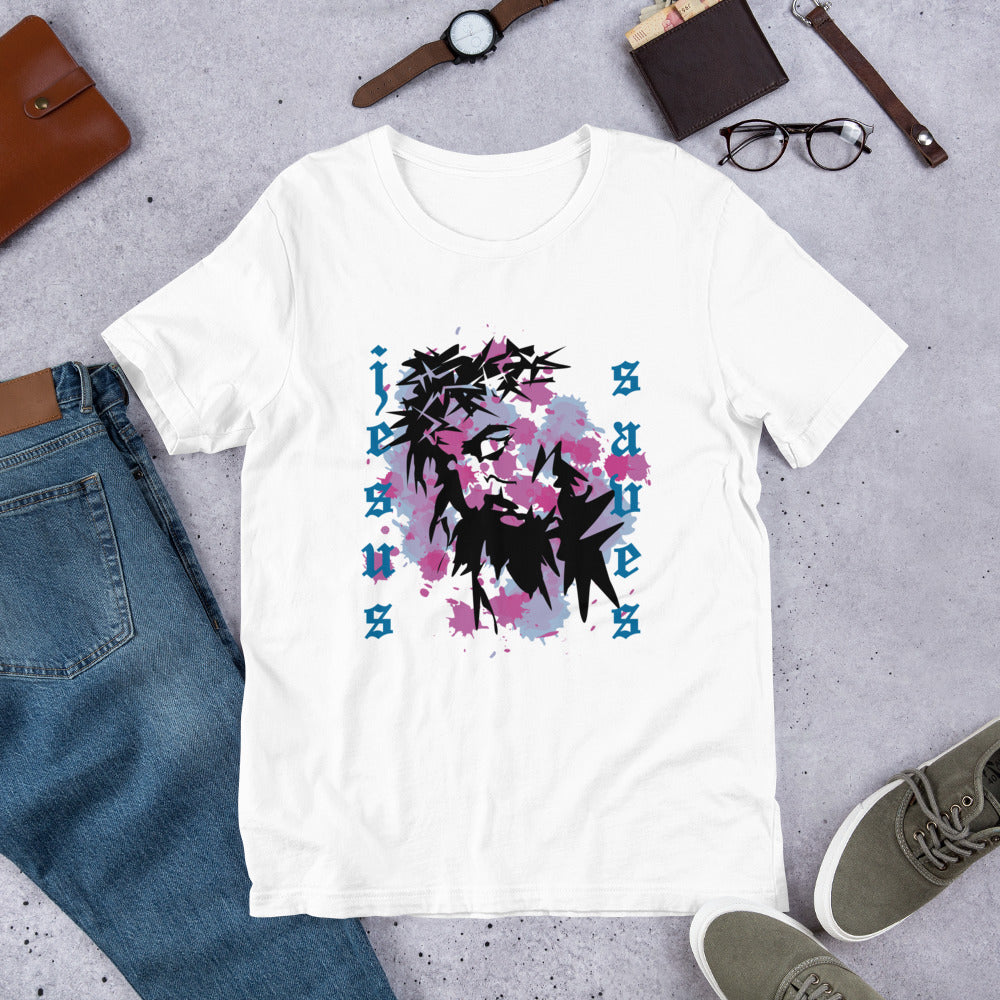 Jesus Saves Unisex t-shirt