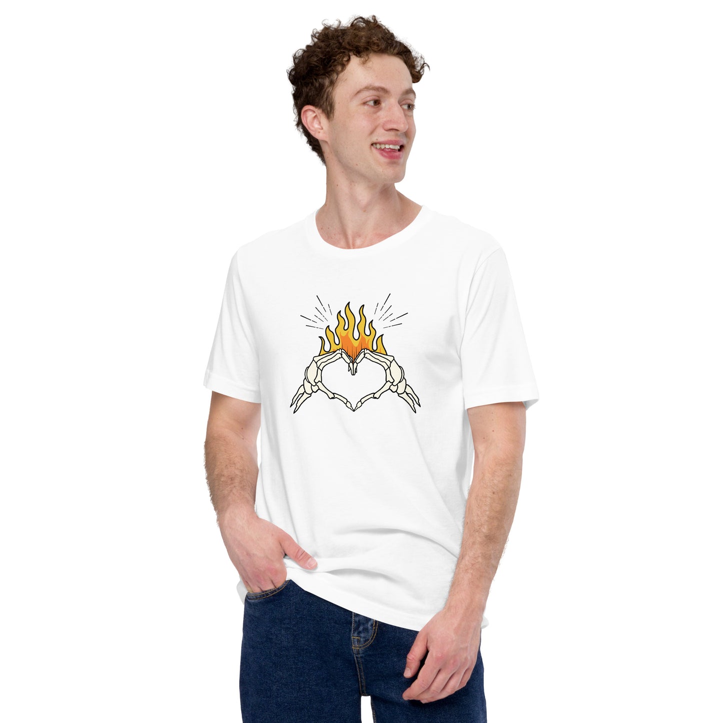 Eternal Flame of Love Unisex t-shirt