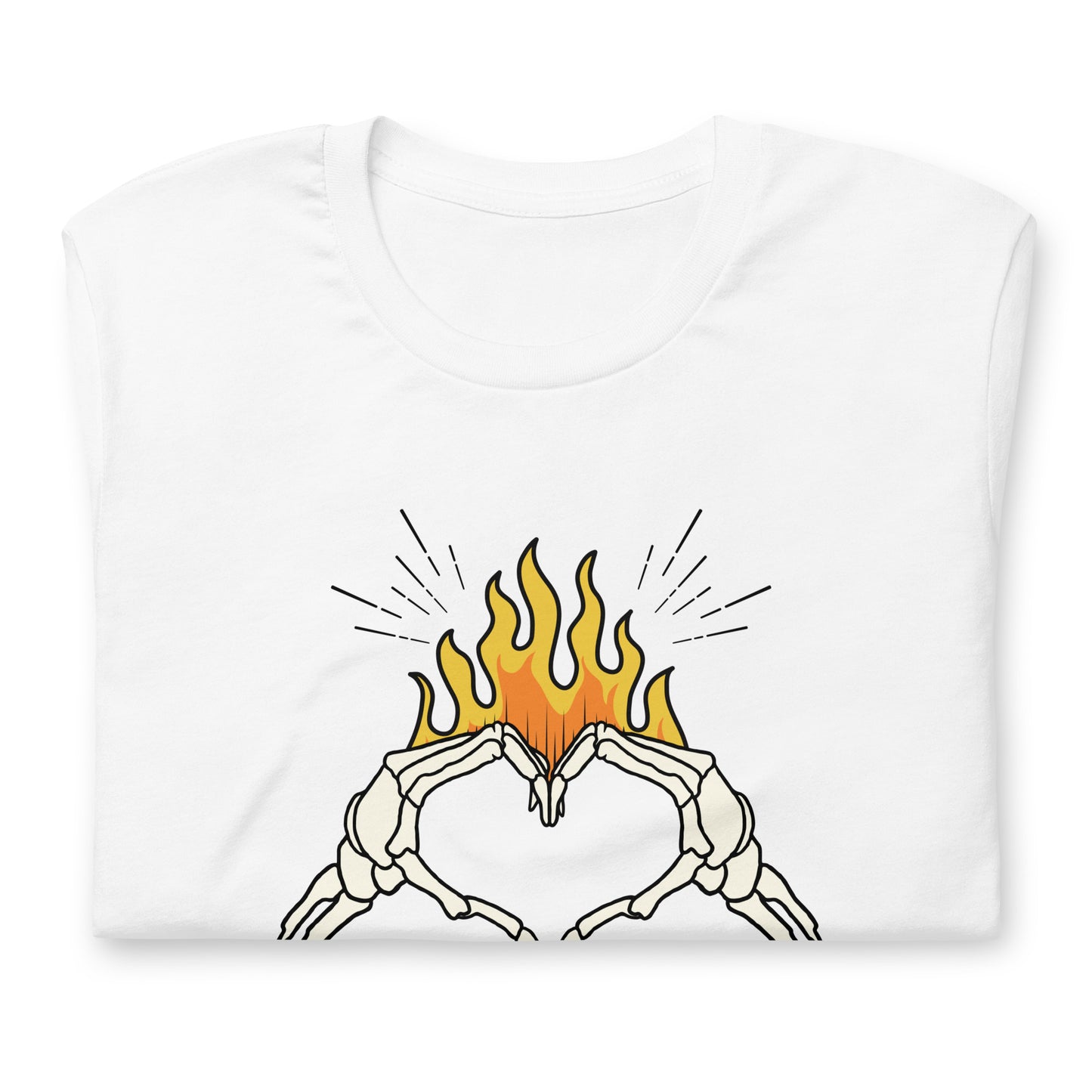 Eternal Flame of Love Unisex t-shirt