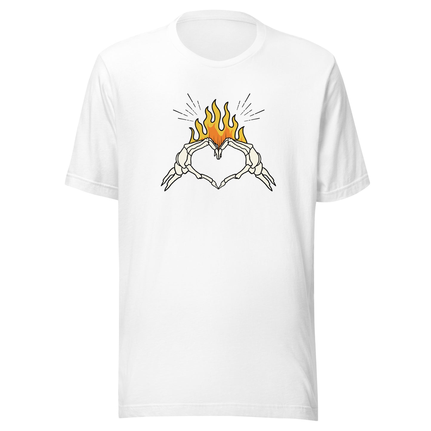 Eternal Flame of Love Unisex t-shirt