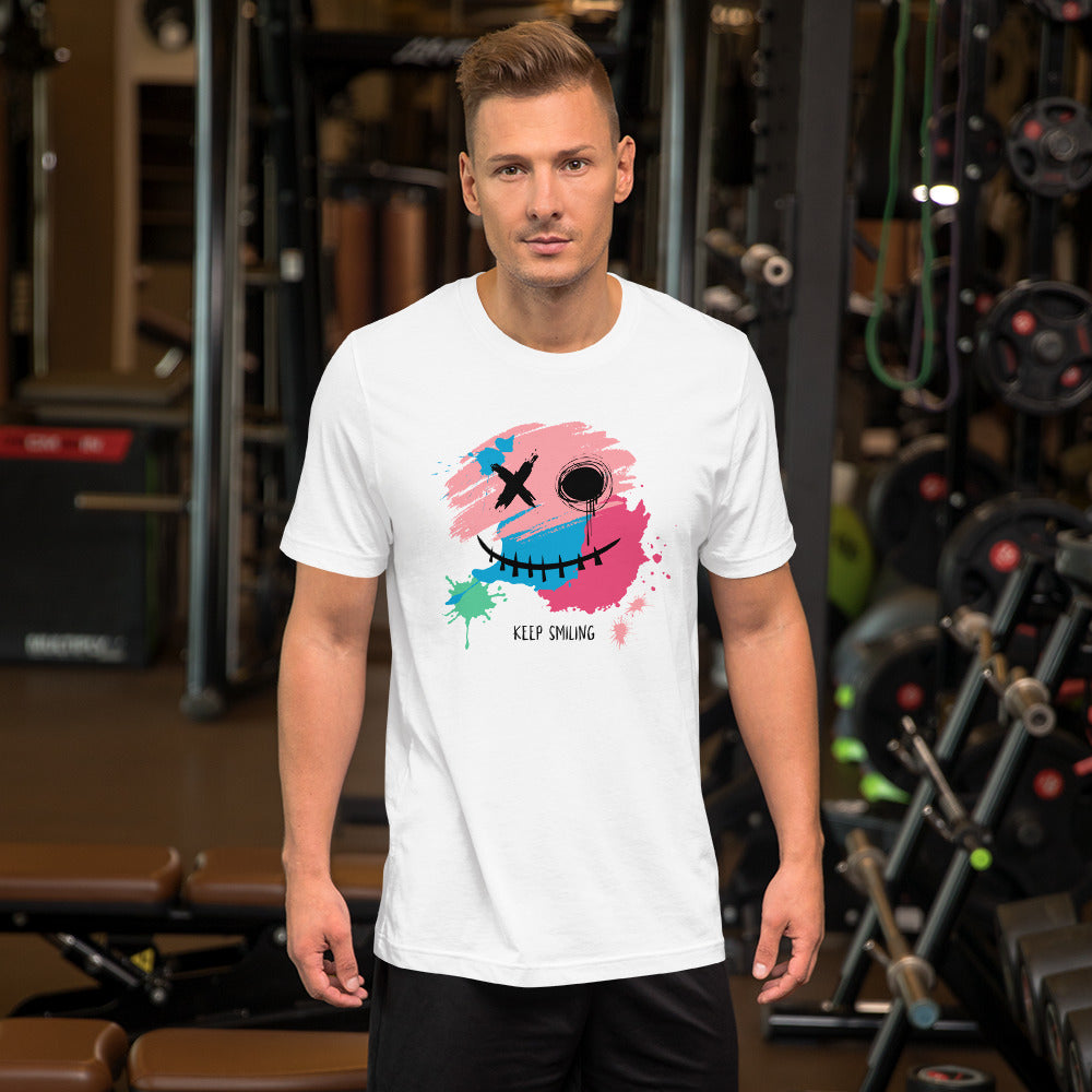 KEEP SMILING Unisex t-shirt