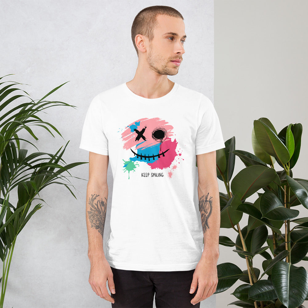 KEEP SMILING Unisex t-shirt