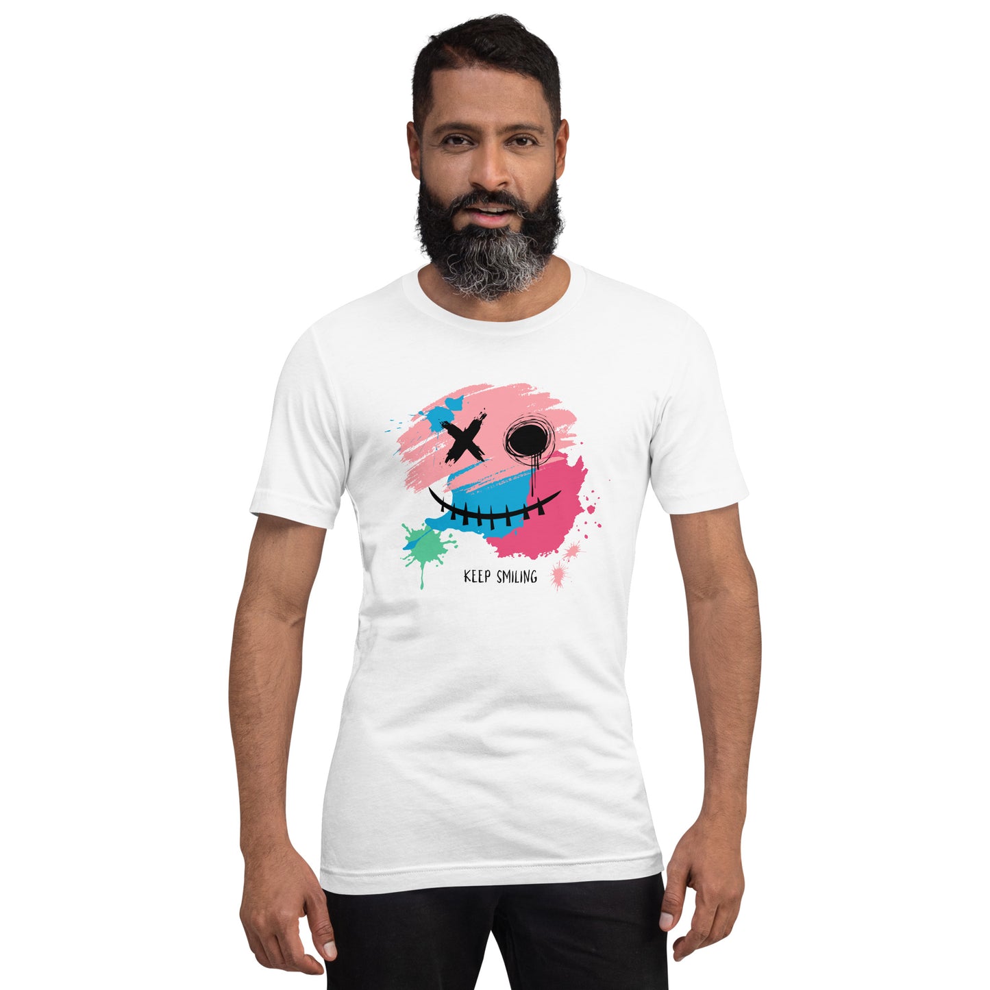 KEEP SMILING Unisex t-shirt
