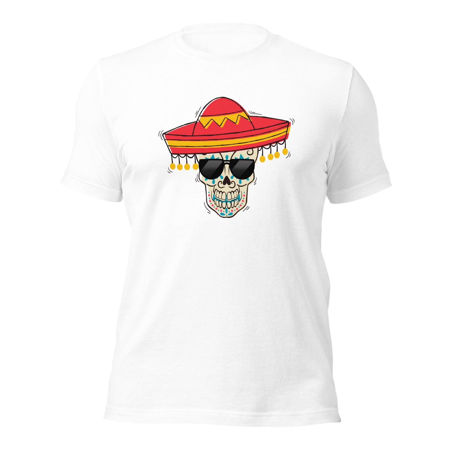 Sugar Skull Shades Unisex t-shirt