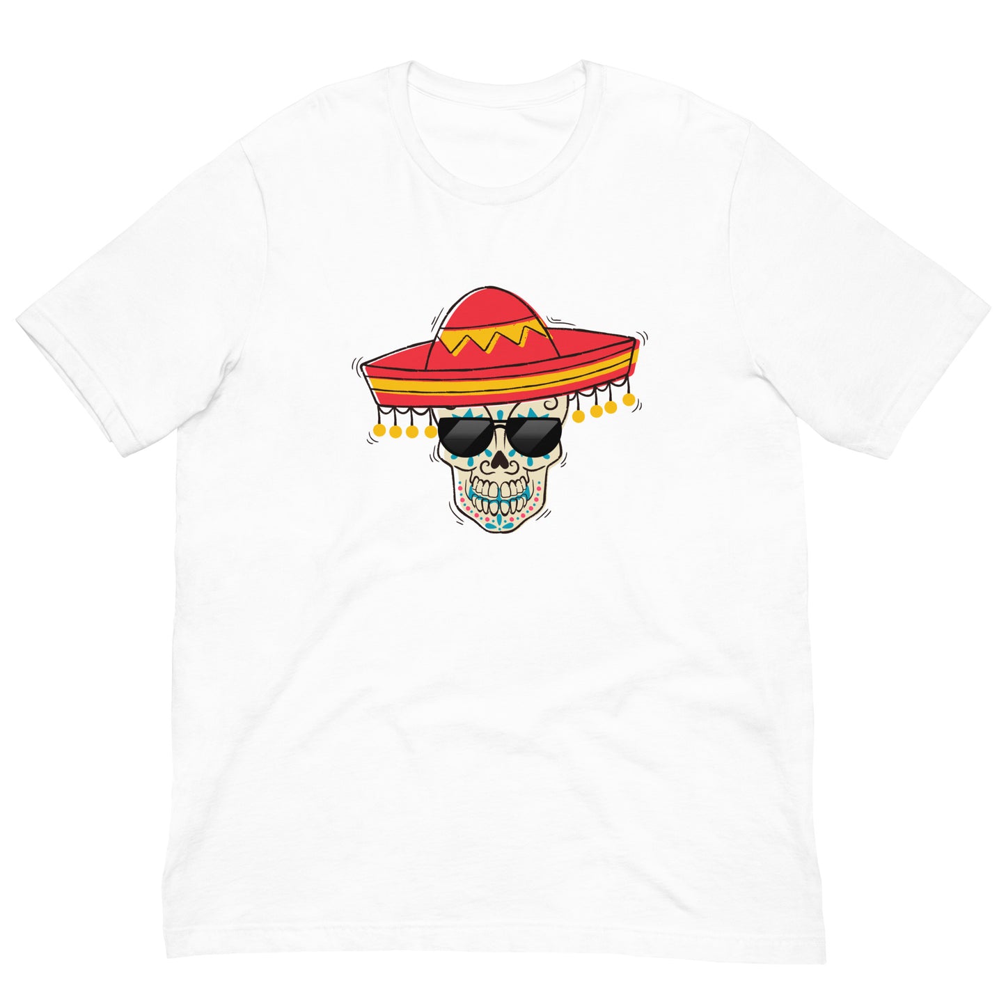 Sugar Skull Shades Unisex t-shirt