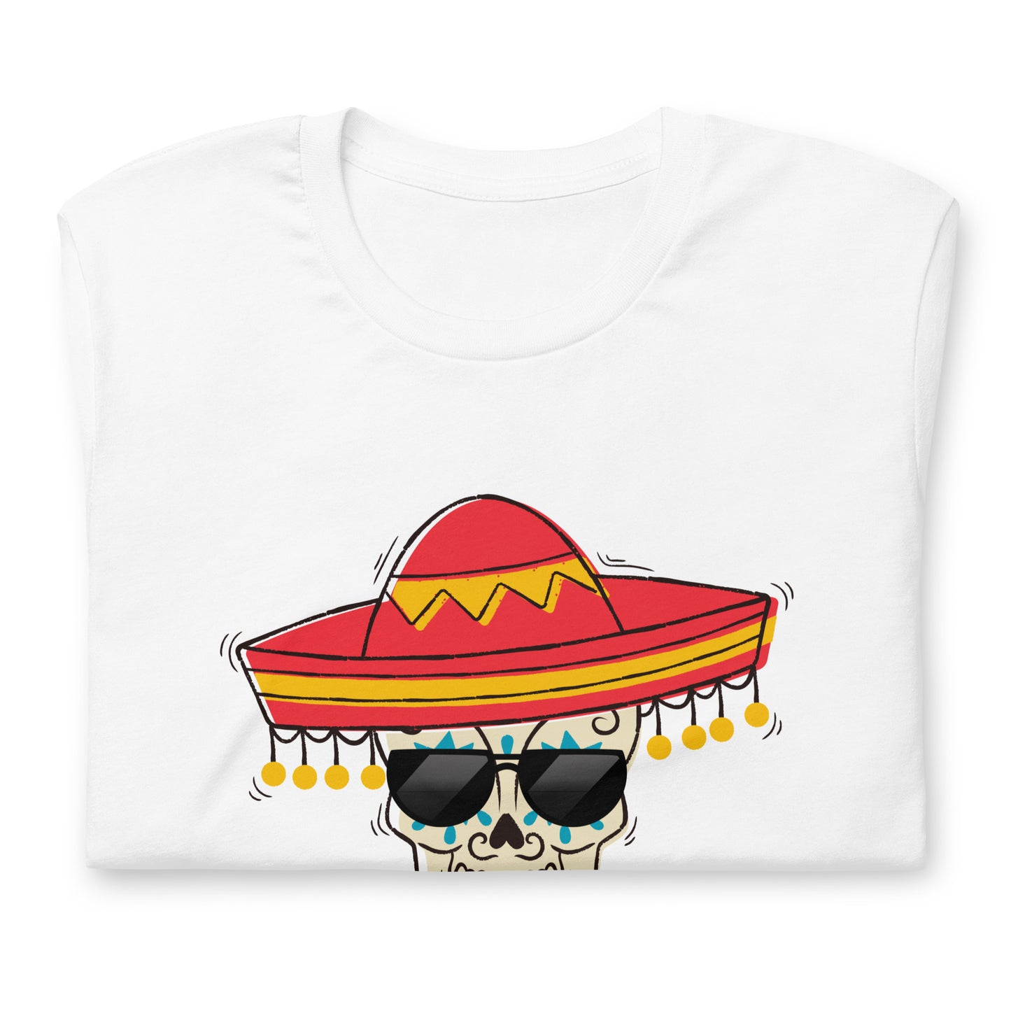 Sugar Skull Shades Unisex t-shirt